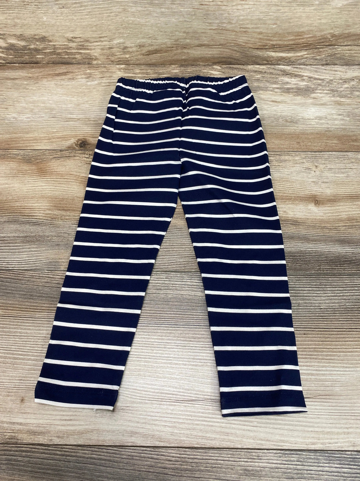 NEW Baby Gap Striped Navy Leggings sz 2T - Me n Mommy To Be