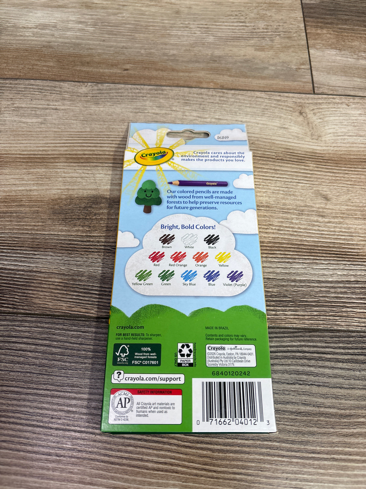 NEW Crayola 12ct Colored Pencils