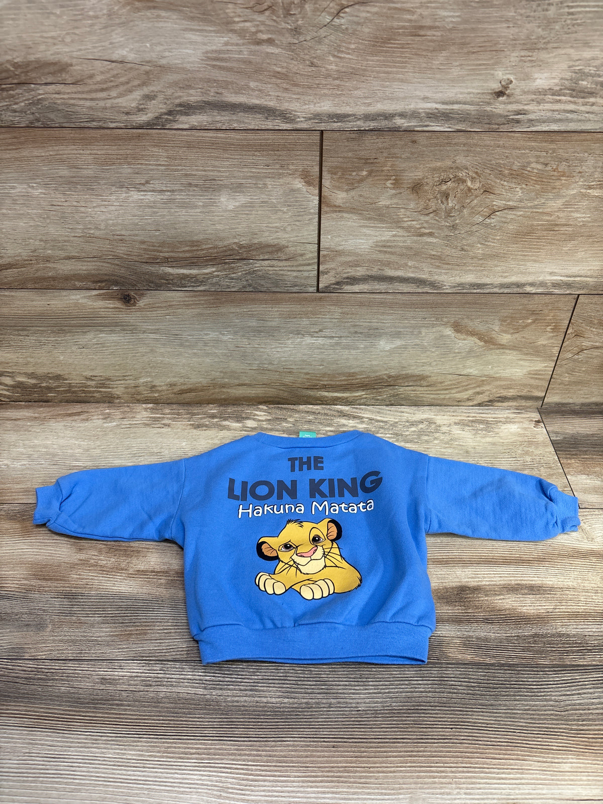 Disney Baby The Lion King Pullover Sweatshirt Blue sz 3/6m