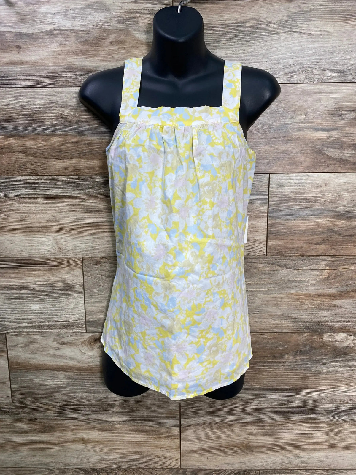 NEW The Nines By Hatch Floral Tank Top Yellow sz XS - Me n Mommy To Be