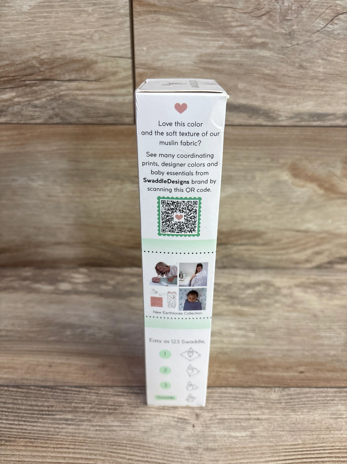 NEW Amazing Baby Muslin Swaddle Blanket in Sage 36"x36"