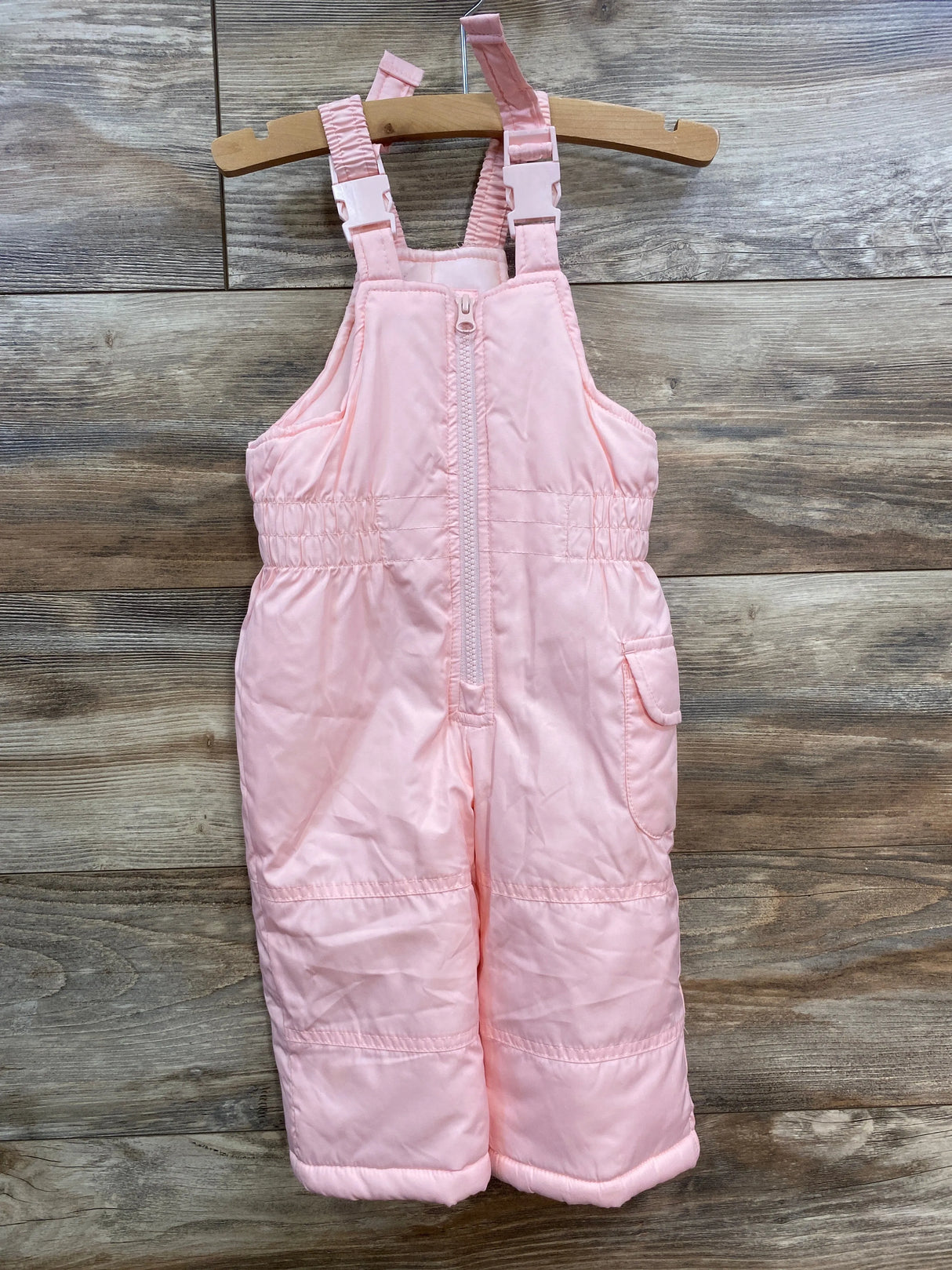 Carter's Snowsuit Jacket & Bib Set Pink Leopard sz 12m