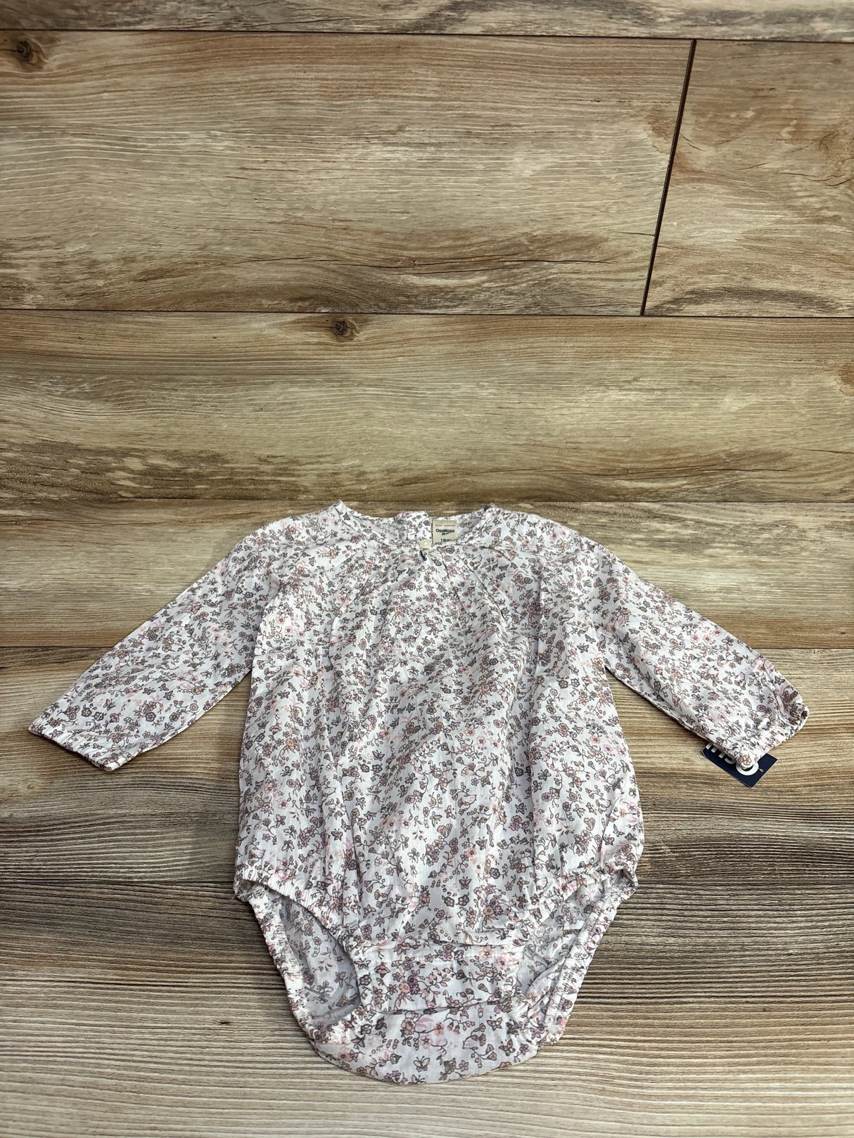 NEW OshKosh Floral Bubble Romper White sz 18m
