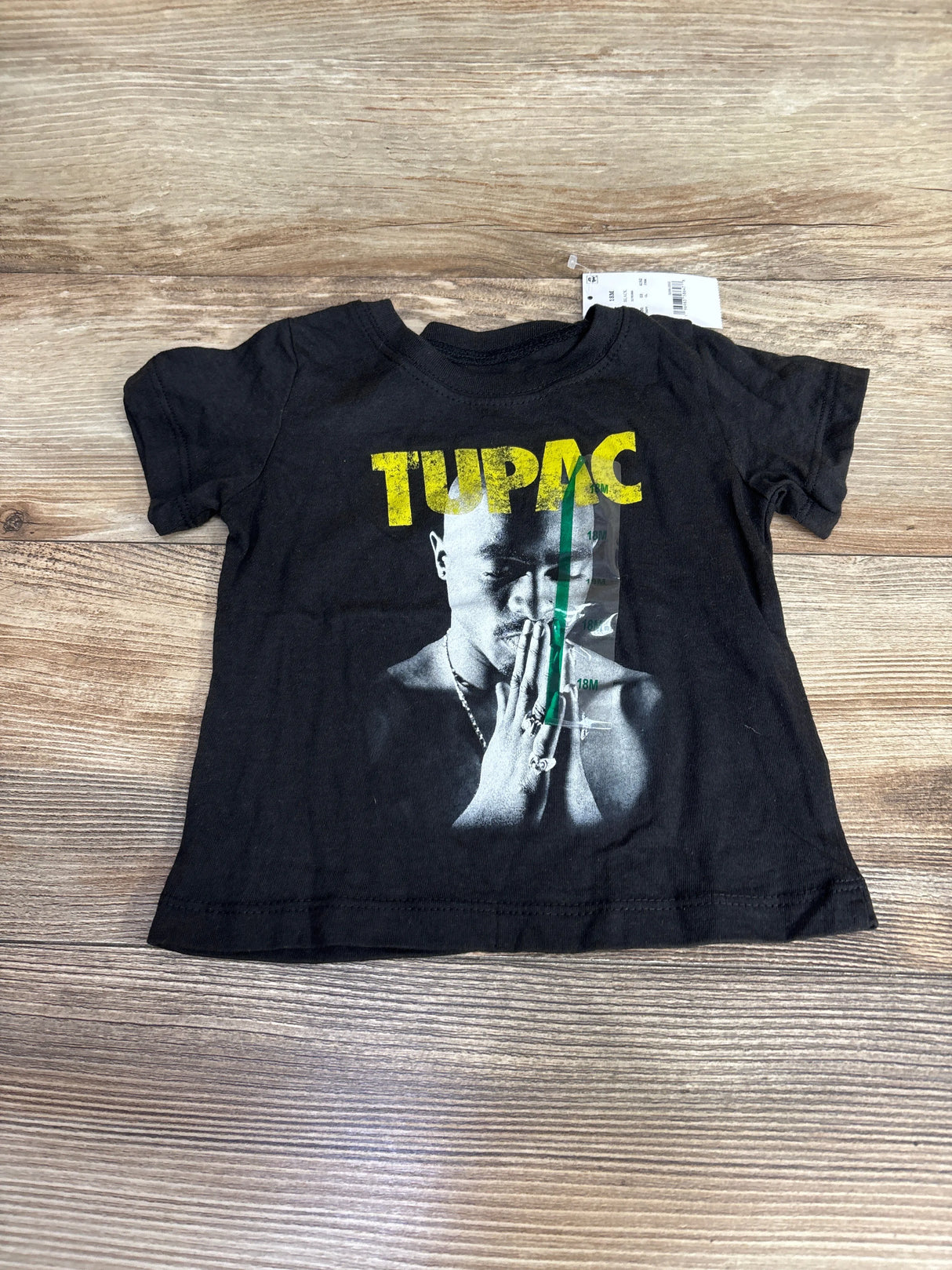 NEW Tupac Shirt Black sz 18m
