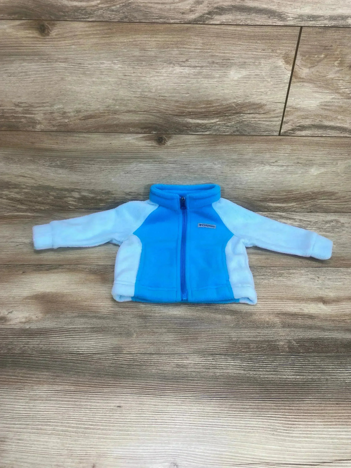 Columbia Fleece Full Zip Jacket Blue sz 3-6m - Me n Mommy To Be