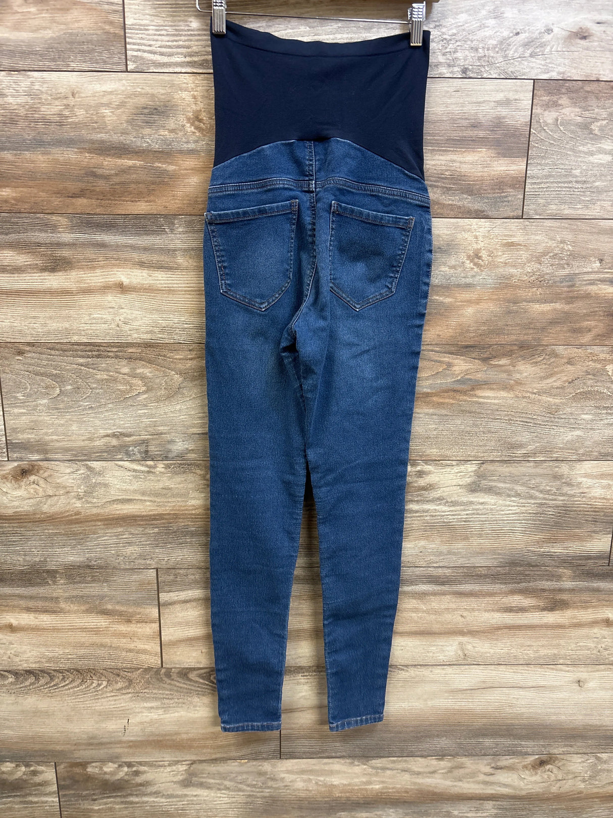 Indigo Blue Maternity Full Panel Jeans Blue sz Small