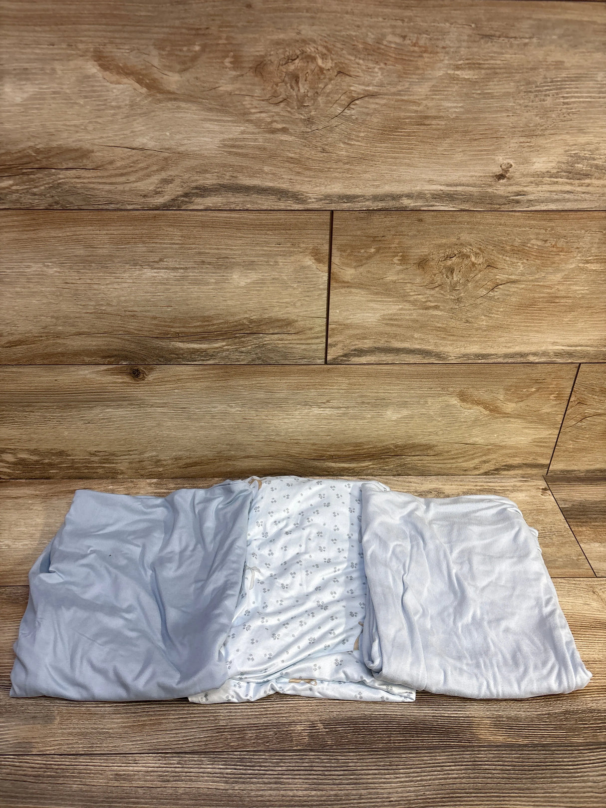 NEW 3pk Bassinet Sheets Blue - 33x17''