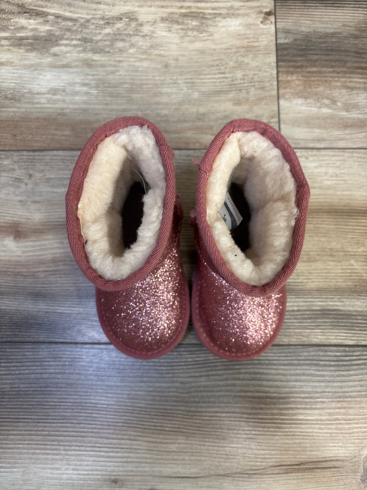 UGG Classic II Glitter Boots Pink sz 6c