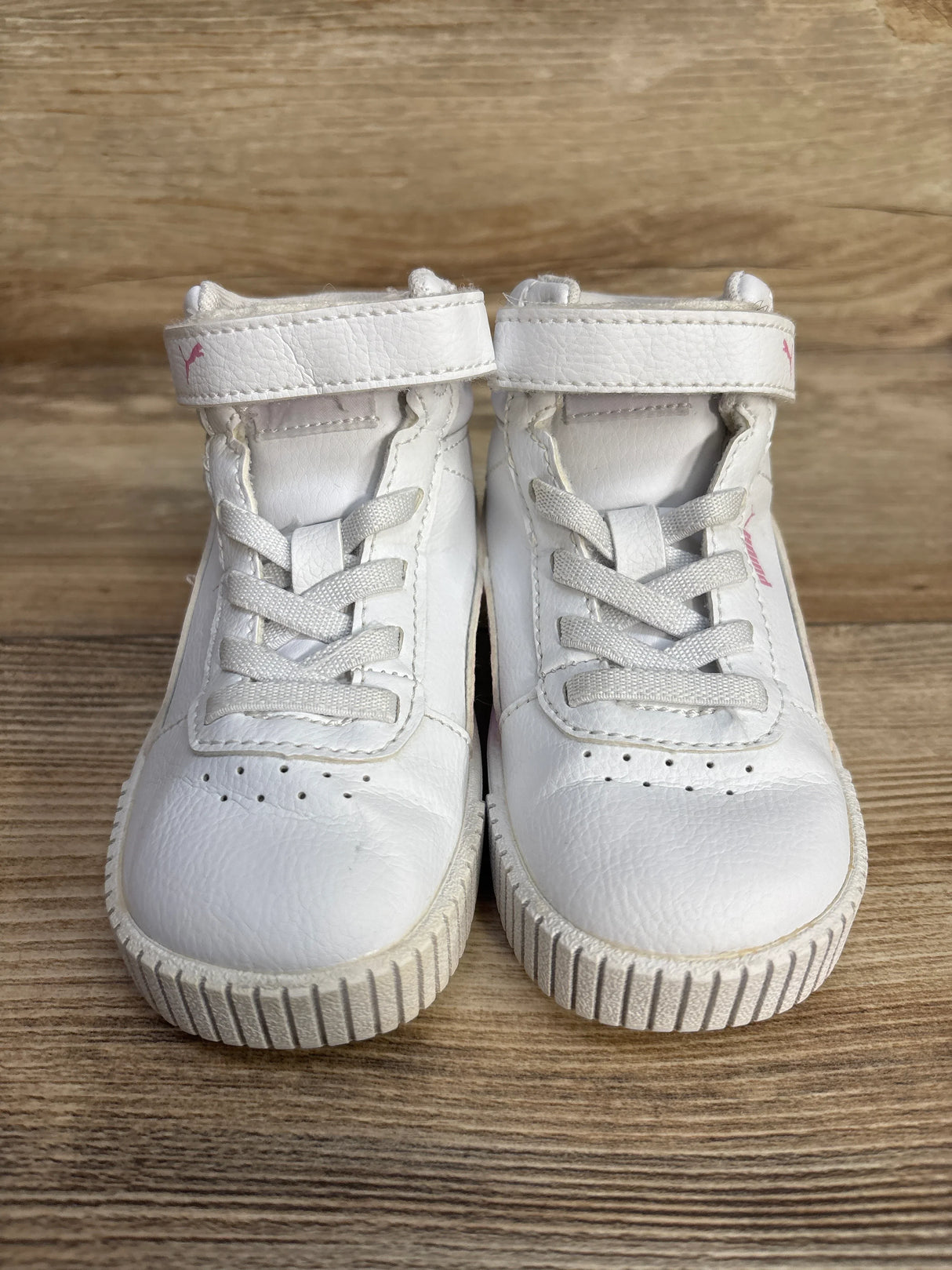 Puma Carina 2.0 High Top Sneakers White sz 7c