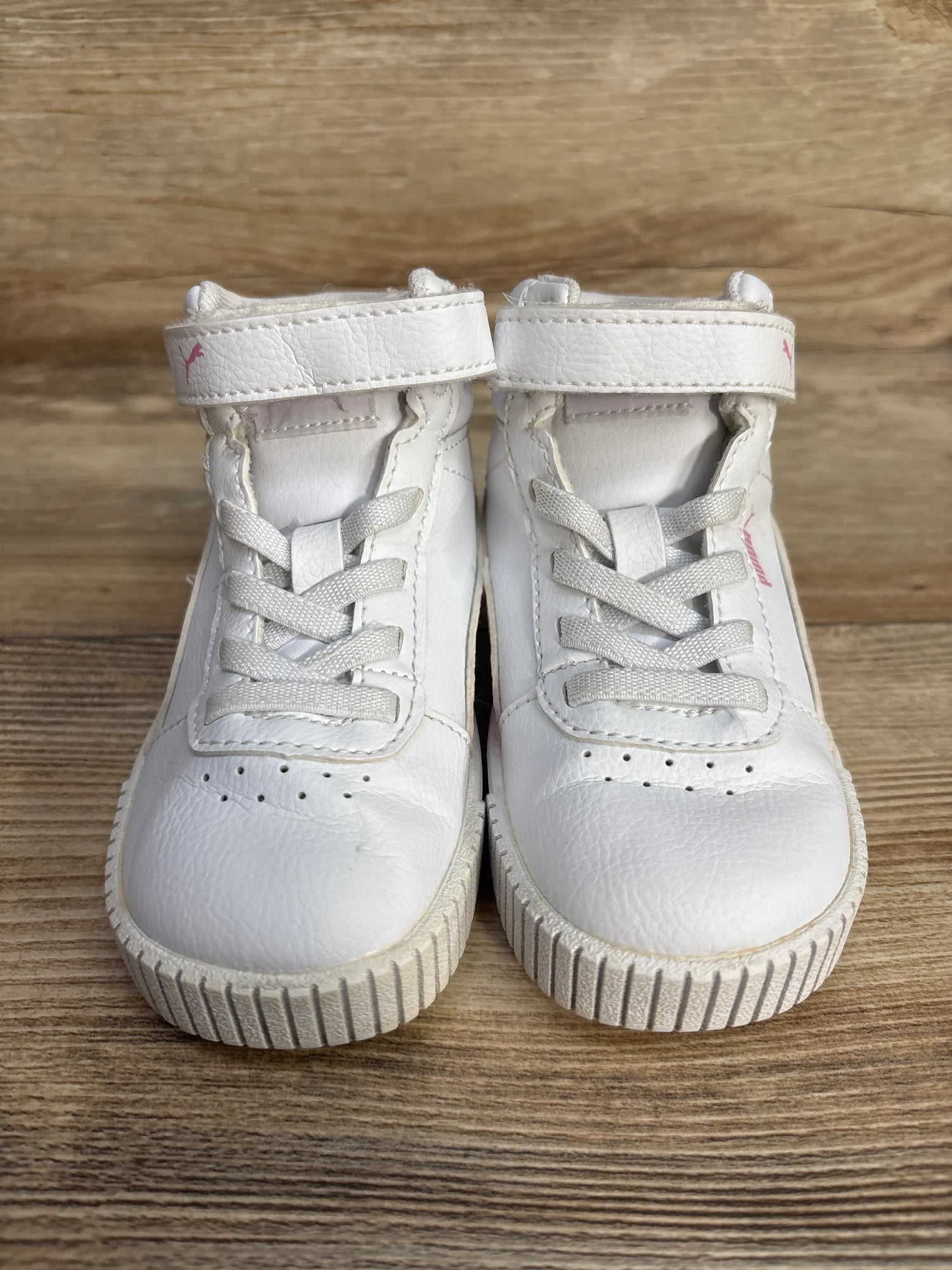 Puma Carina 2.0 High Top Sneakers White sz 7c