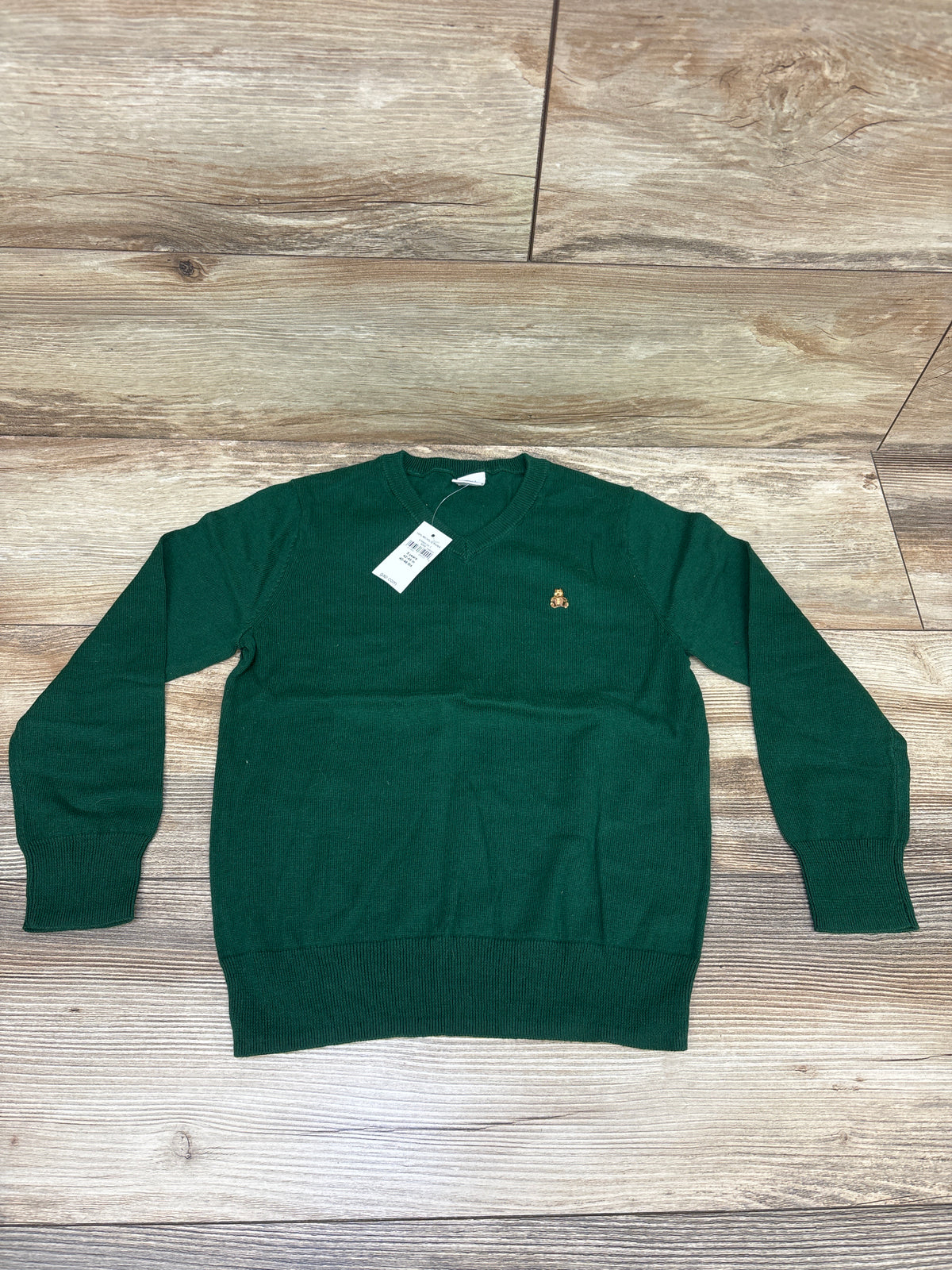 NEW Baby Gap V-Neck Knit Lightweight Sweater Green sz 5T