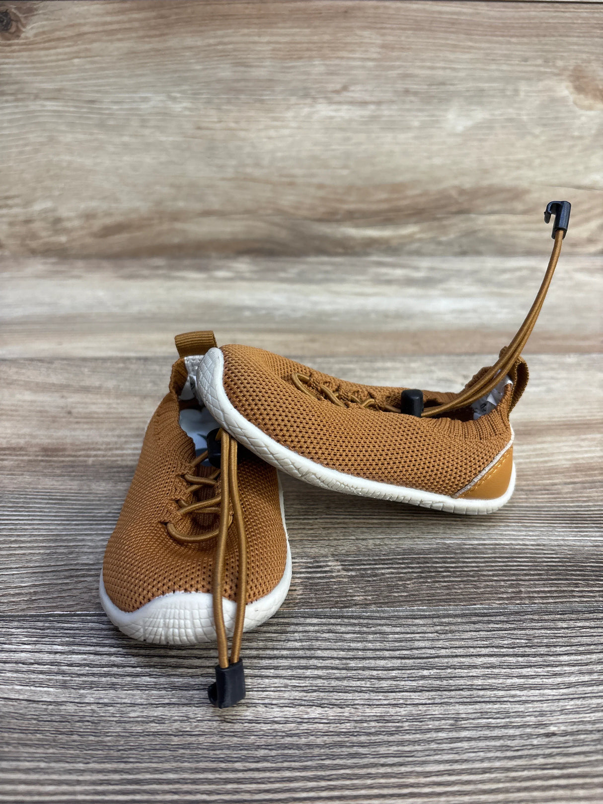 FEETCITY First Walking Slip-On Shoes Brown sz 5c