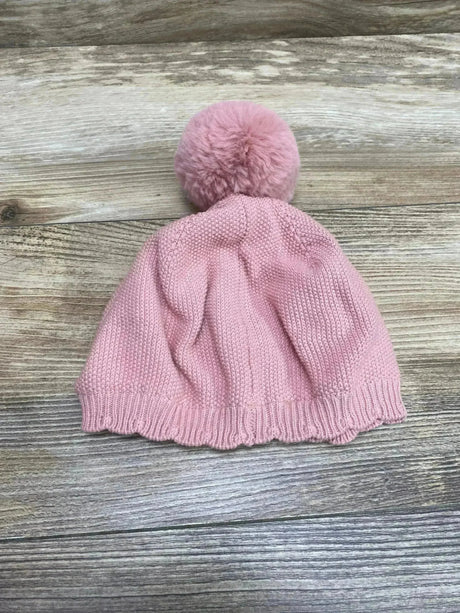 Janie & Jack Pom Beret Pink Sz 6-12m - Me n Mommy To Be