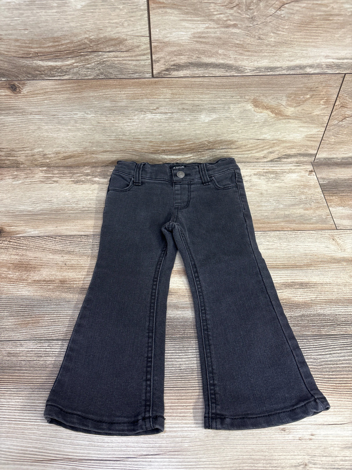 Zunie Denim Wide Leg Pants Black sz 2T