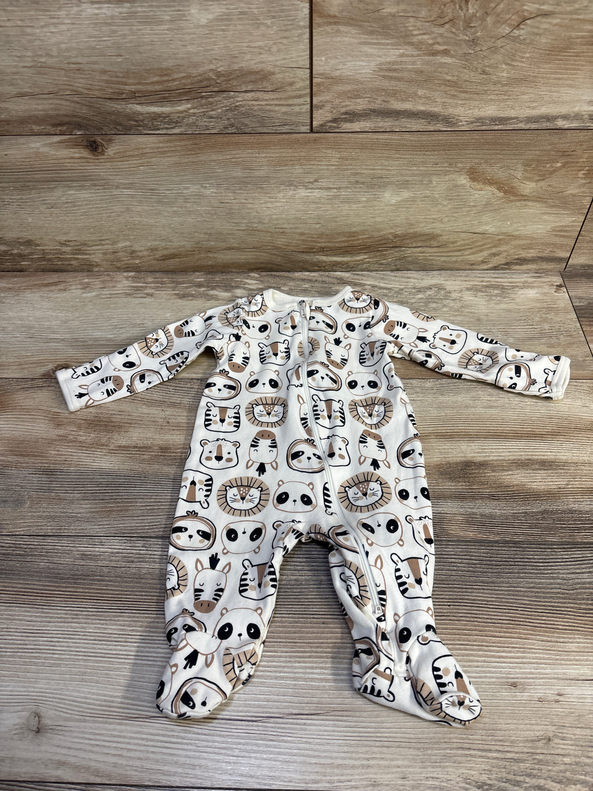 Wonder Nation Animal Sleeper Beige sz 0-3m