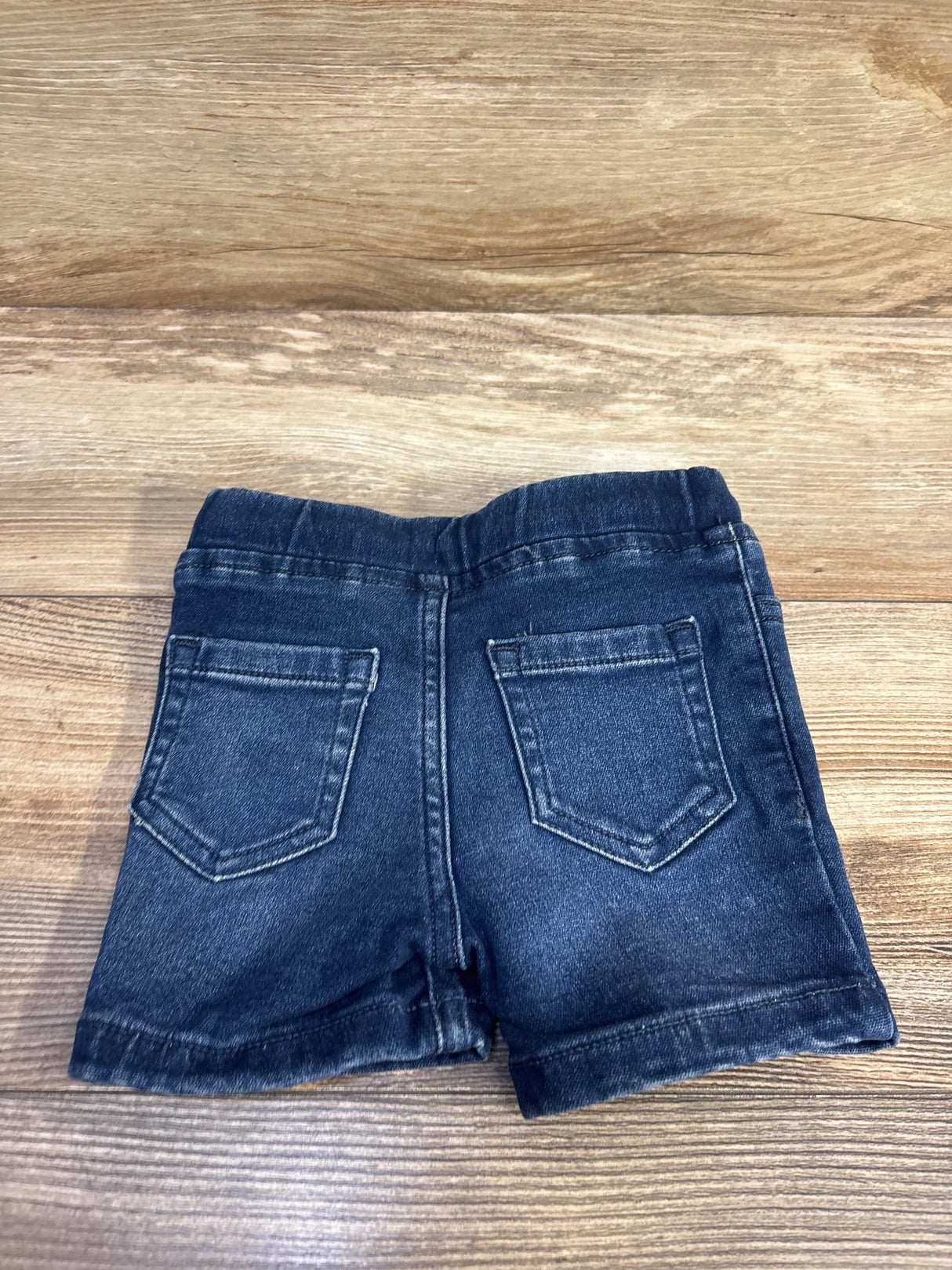 Okie Dokie Drawstring Jean Shorts Blue sz 12m