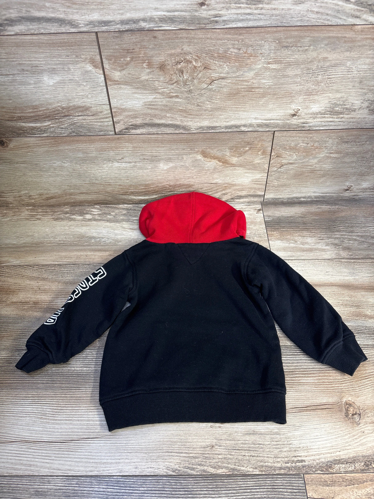Kids Headquarters Firetruck Pull Over Hoodie Black sz 24m