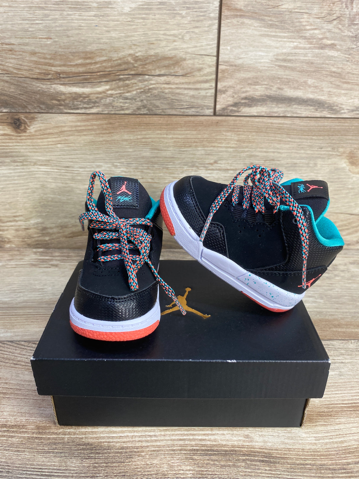 Air Jordan Flight Origin 2 TD 'Black Lava' Sneakers sz 4c