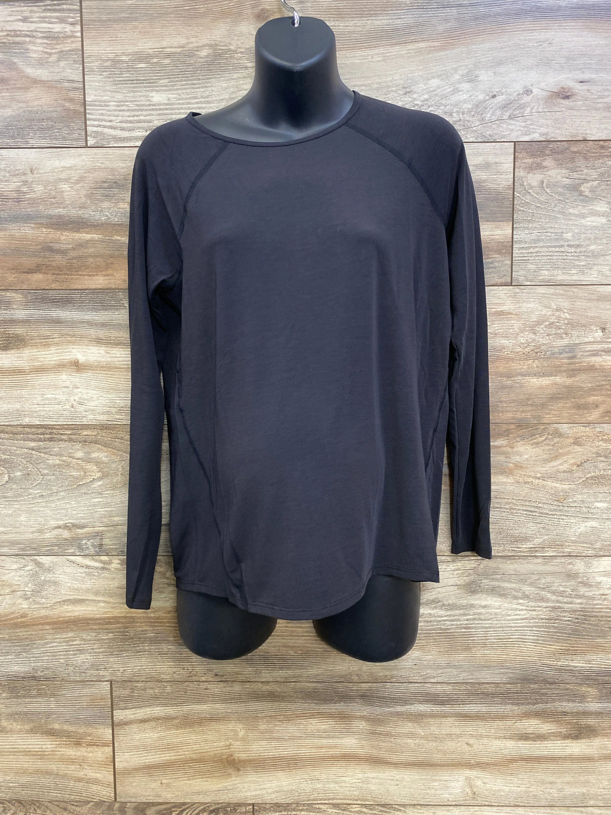 NWOT Gap Maternity Breathe Long Sleeve Shirt Black sz Small - Me n Mommy To Be