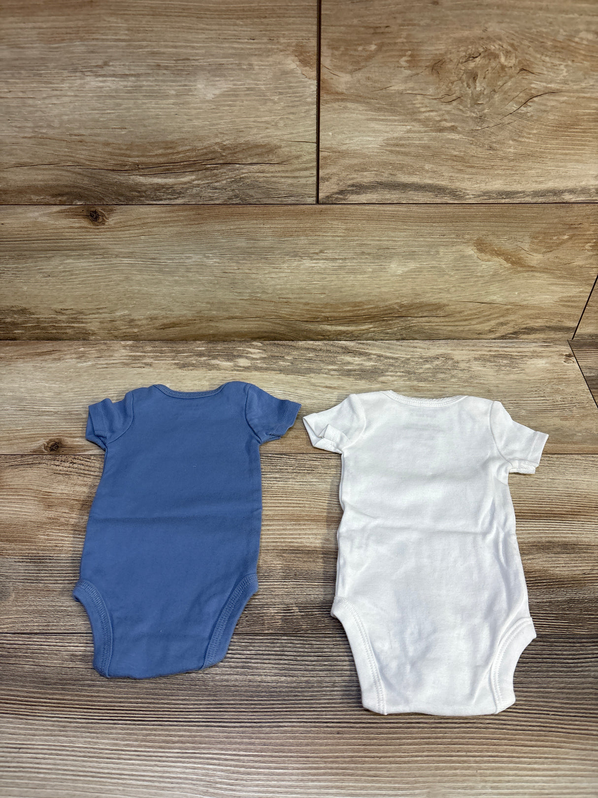 Just One You 2pk Bodysuits Blue sz Newborn