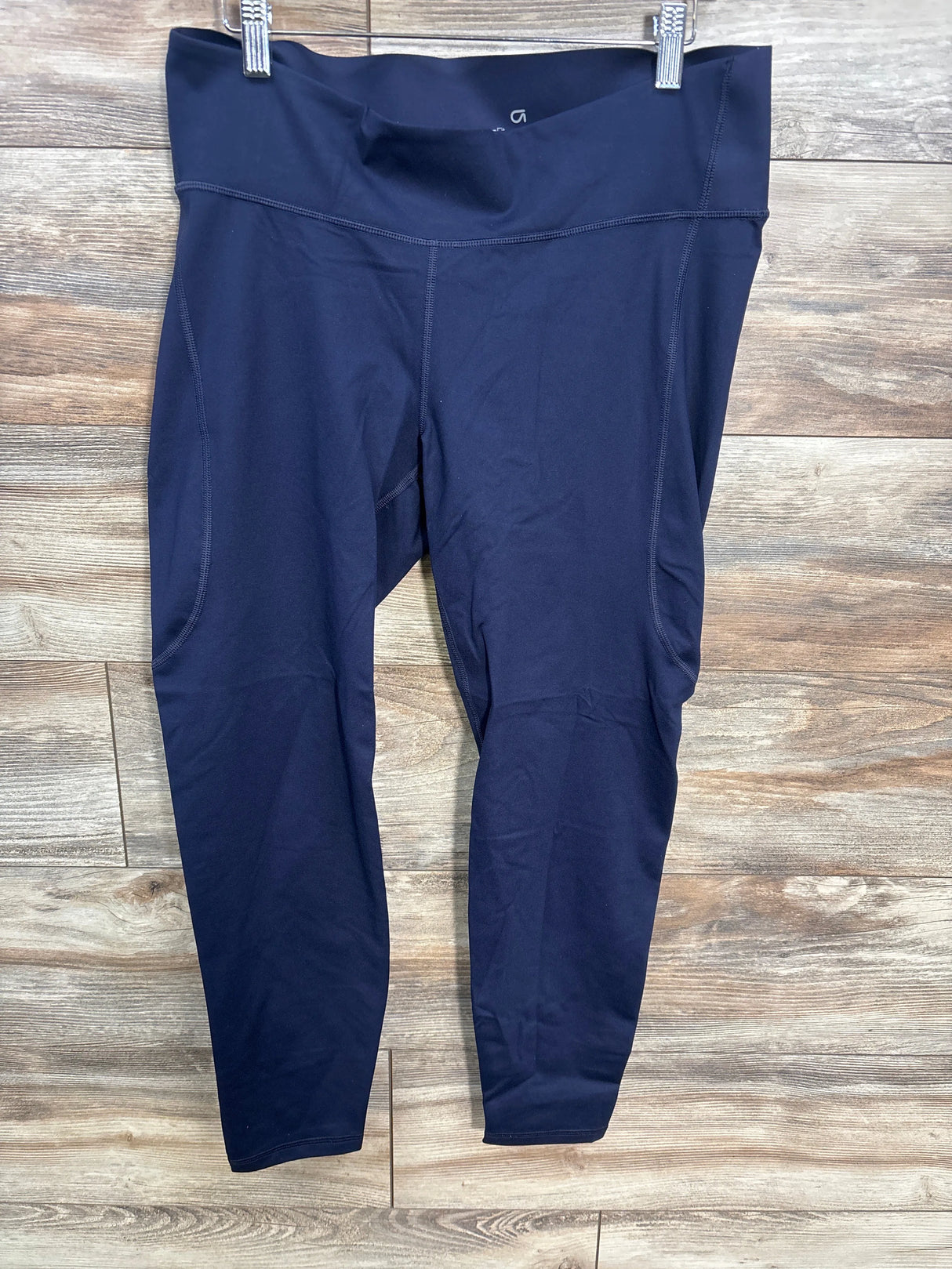 NEW Gap Maternity Under Belly 7/8 Power Leggingsin Dark Night Blue sz Large