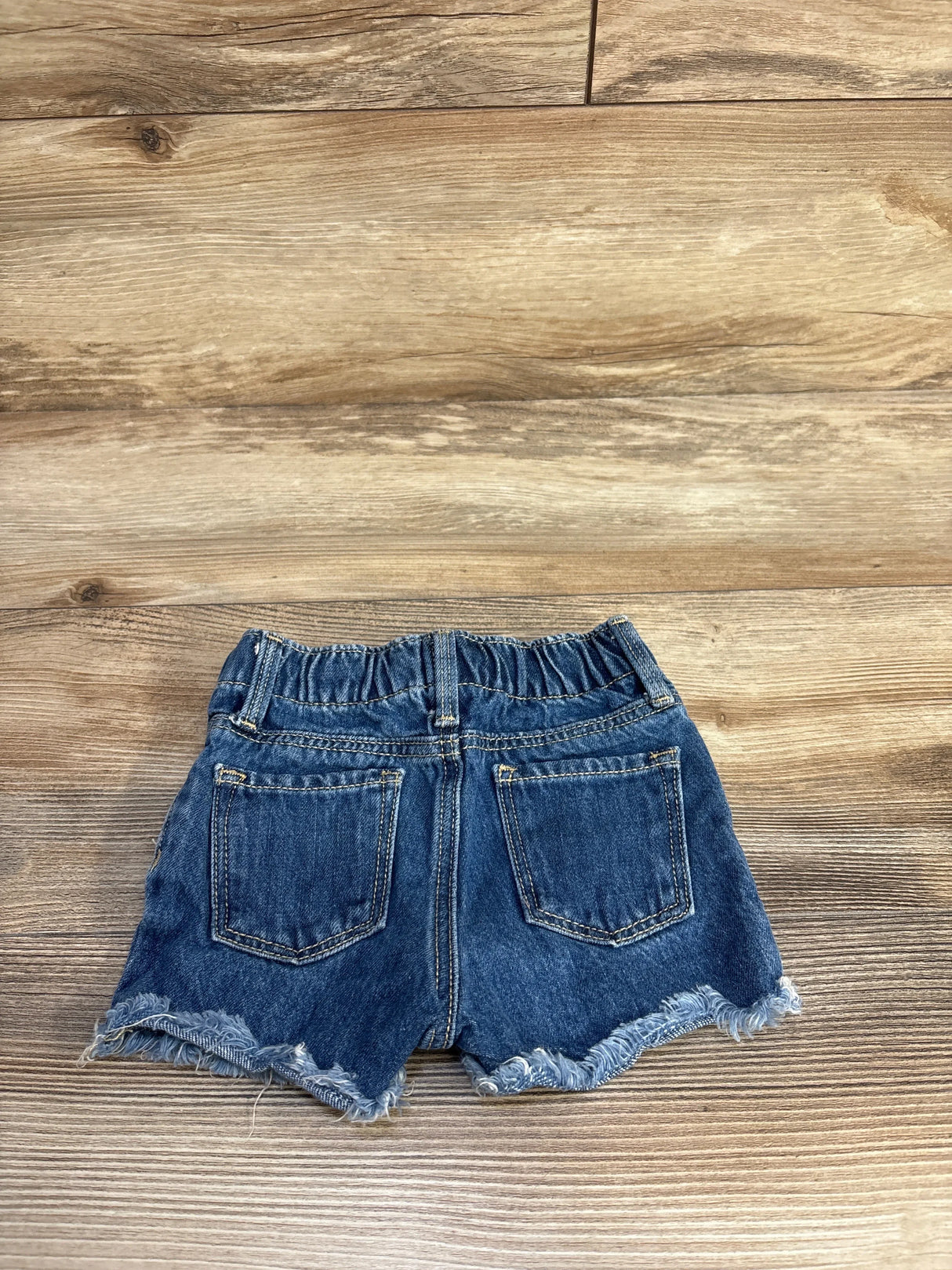Old Navy Embordered Flower Shorts Blue sz 12-18m