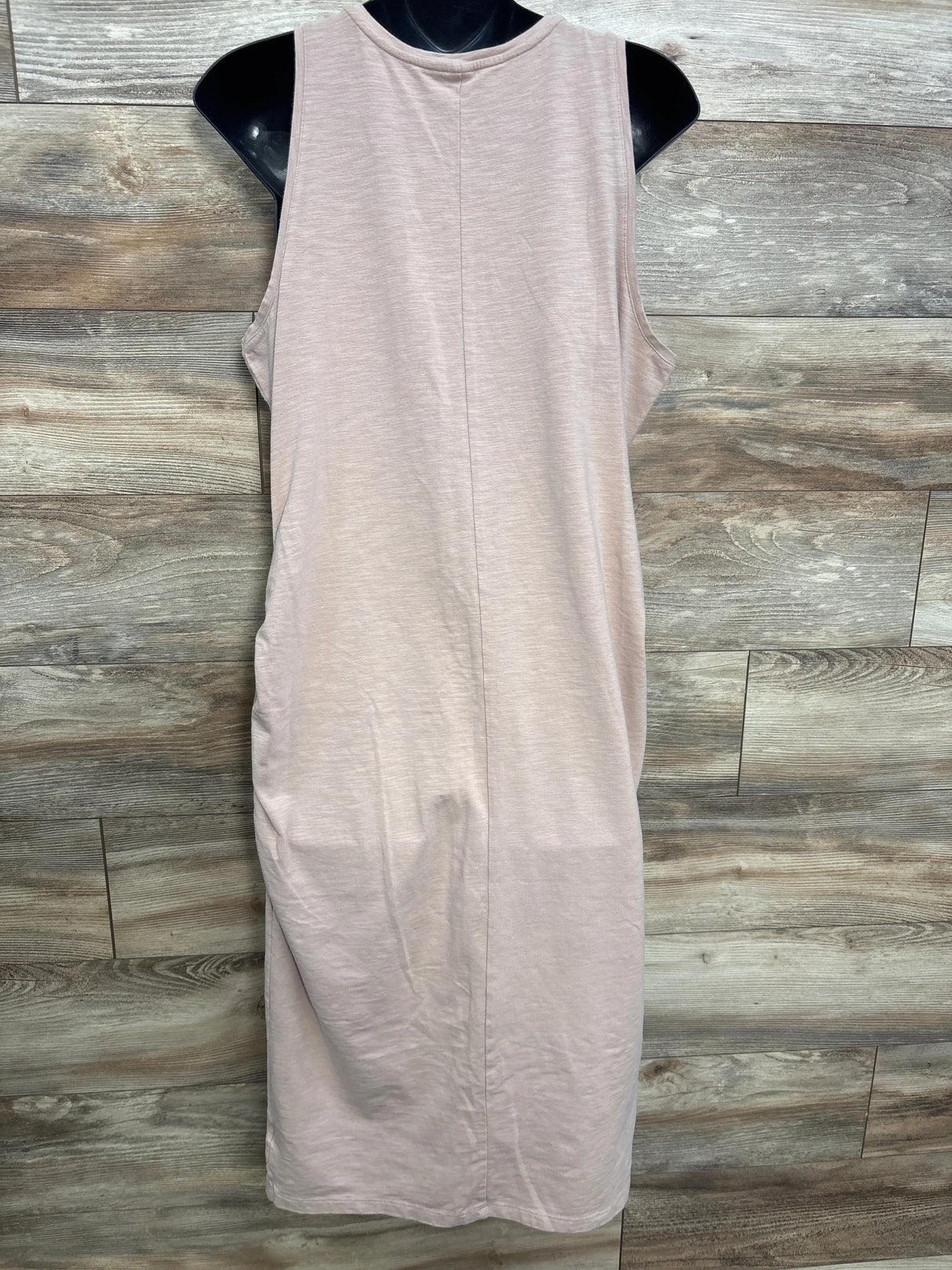 Old Navy Maternity Ruched Bodycon Dress Beige sz XL