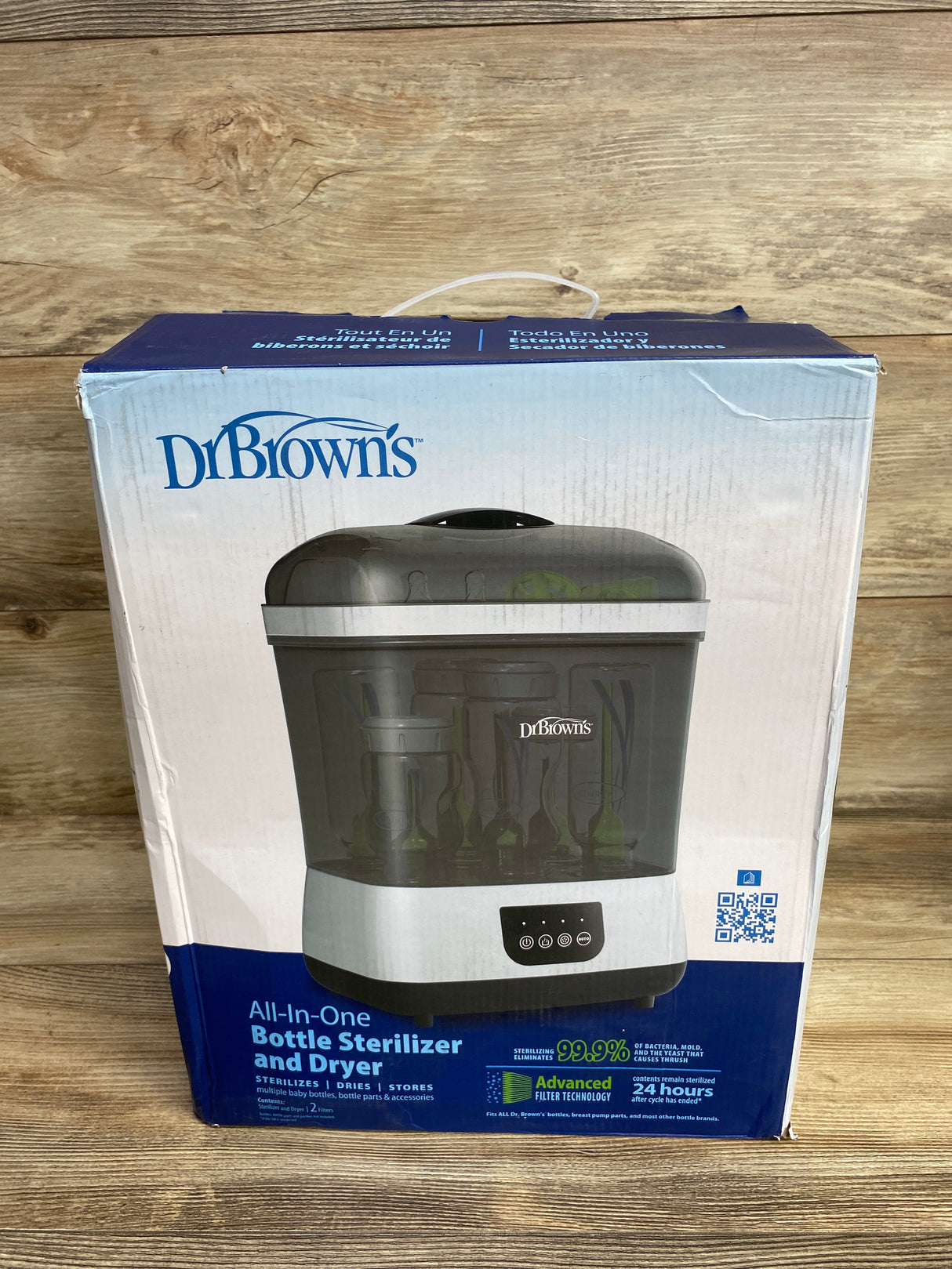 NEW Dr. Brown's All In One Bottle Sterilizer and Dryer