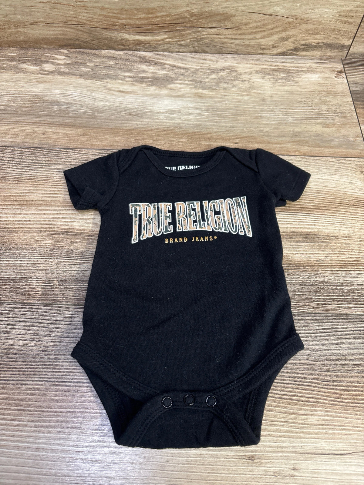 True Religion Bodysuit Black sz 0/3m