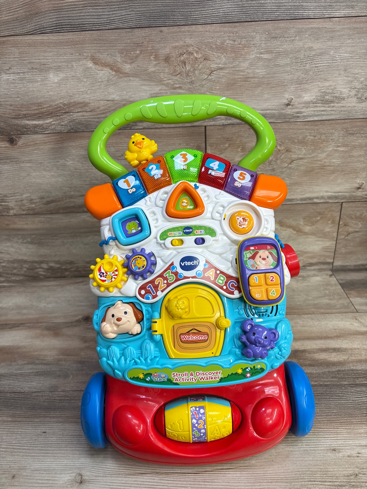 VTech Stroll & Discover Activity Walker - Red