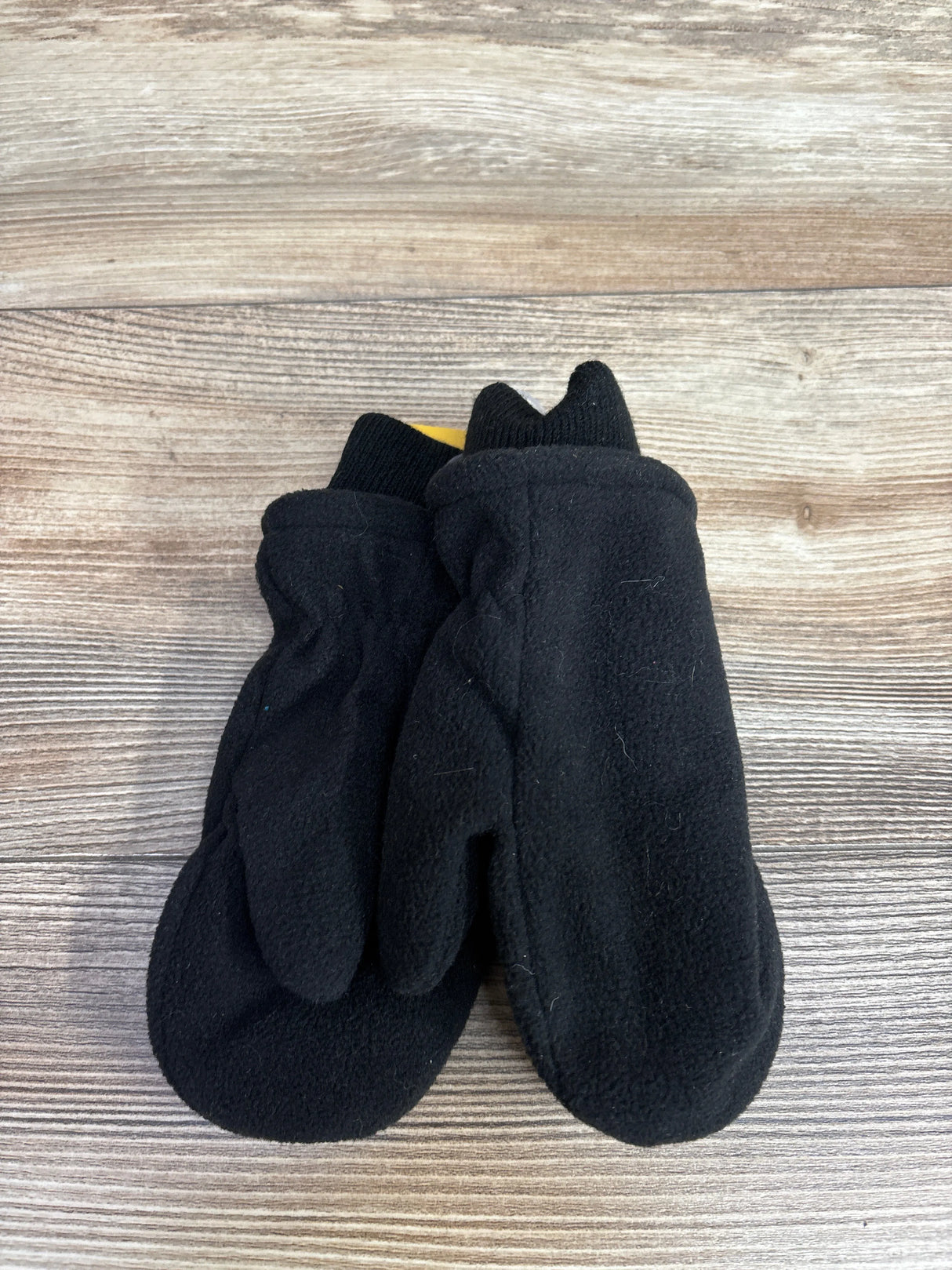 NEW Cat & Jack Fleece Winter Mittens Black sz 2T-5T