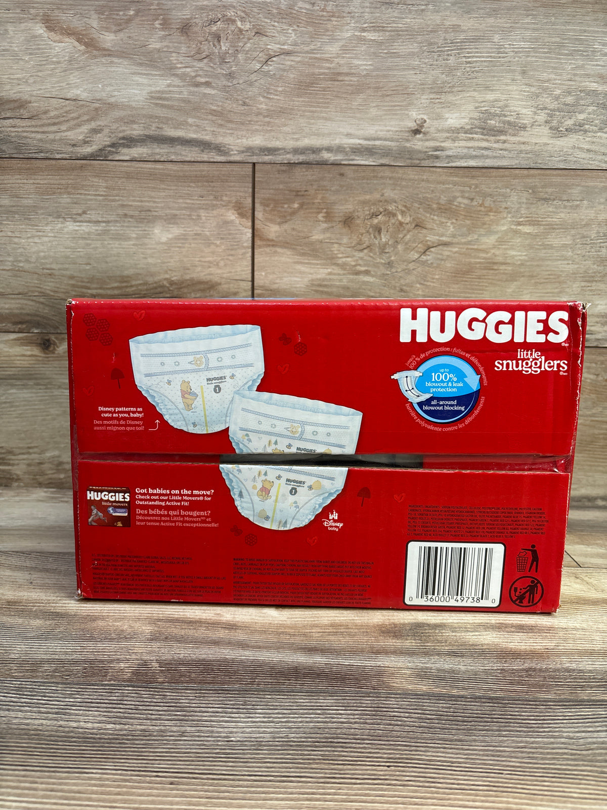 NEW Huggies Little Snugglers Diapers Size 1 96ct.