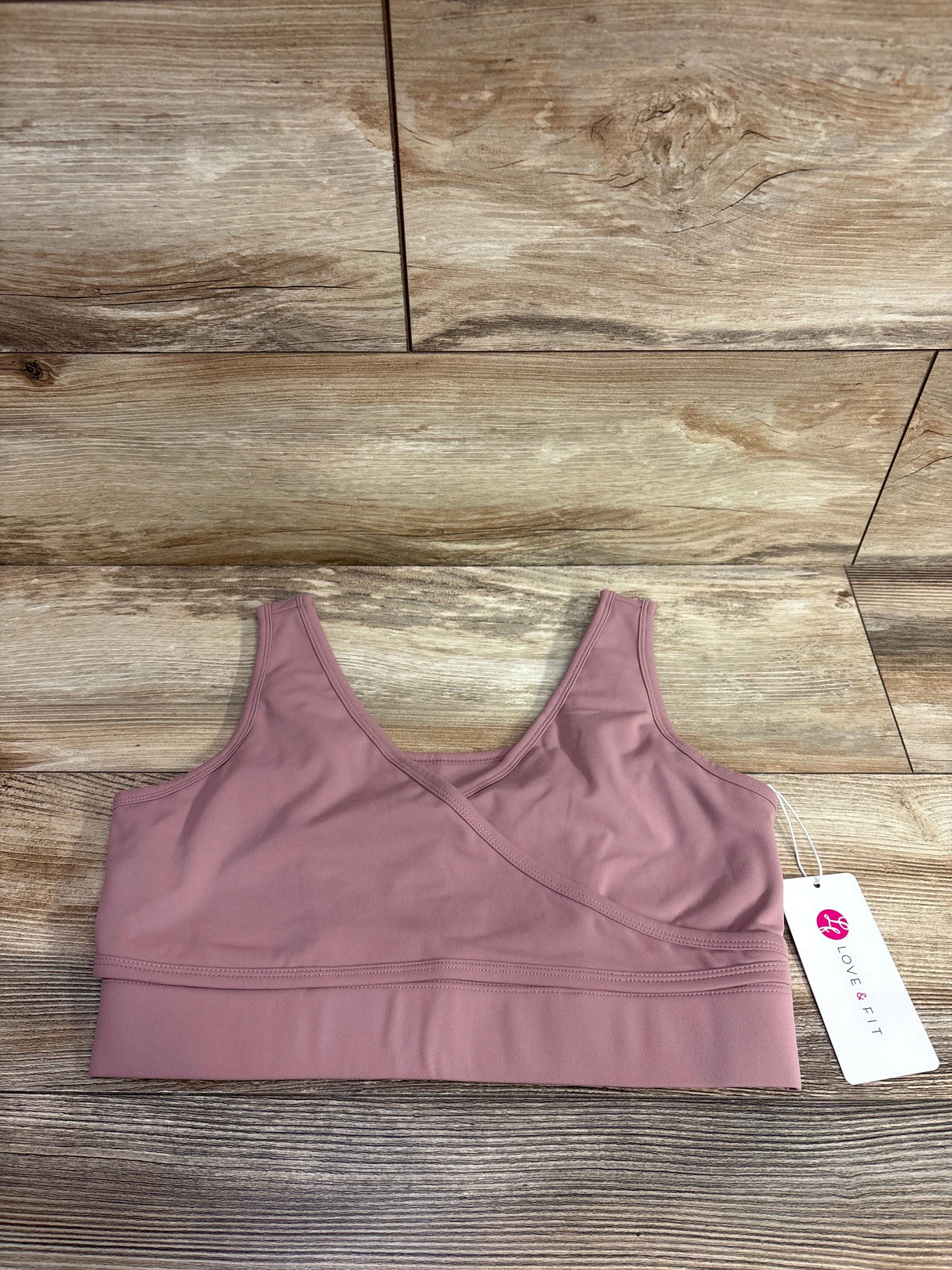 NEW Love & Fit Everyday Luxe 3.0 Nursing & Hands-Free Pumping Bra Pink sz Medium