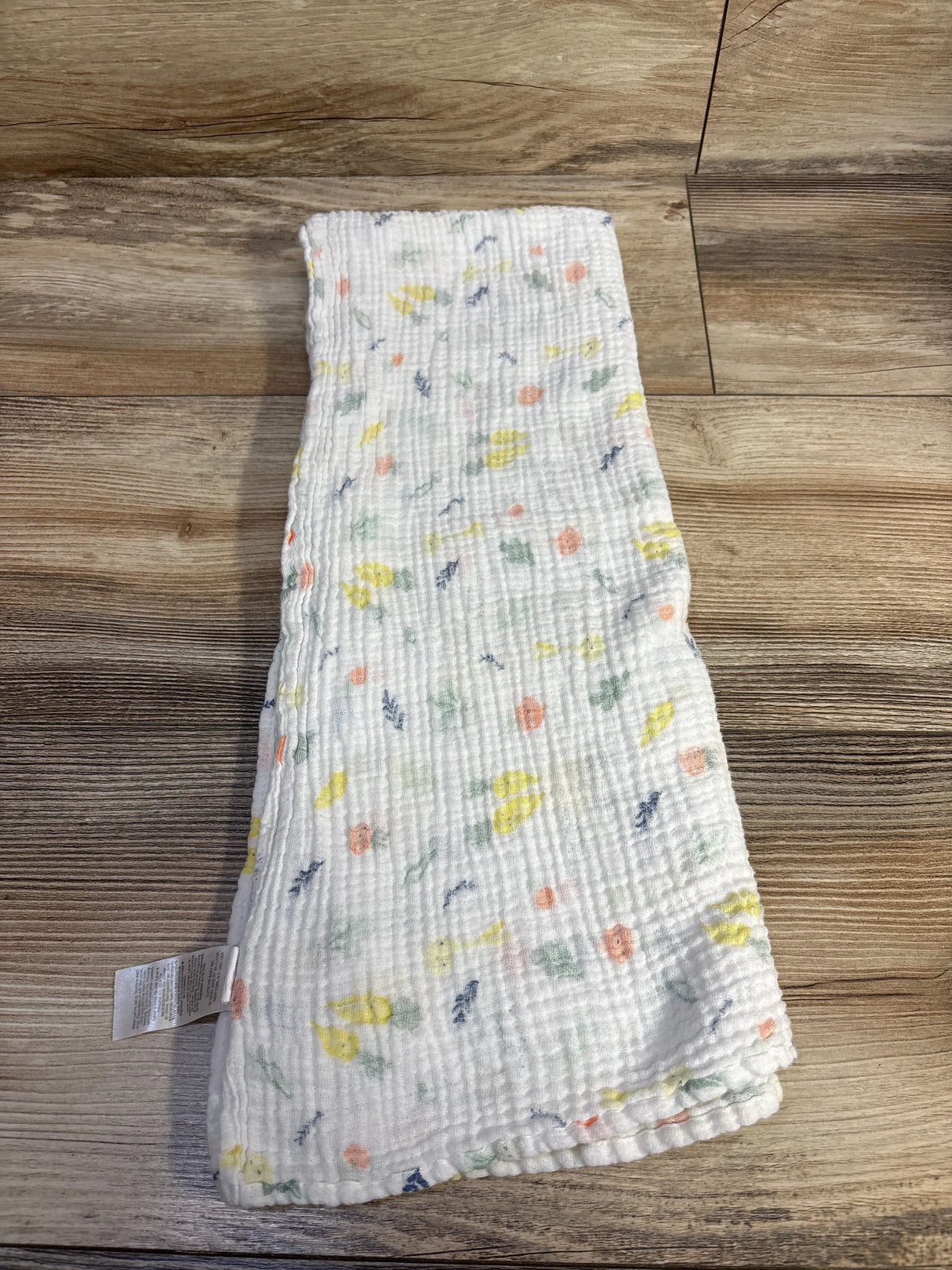 Kyle & Deena Muslin Swaddle Blanket, White