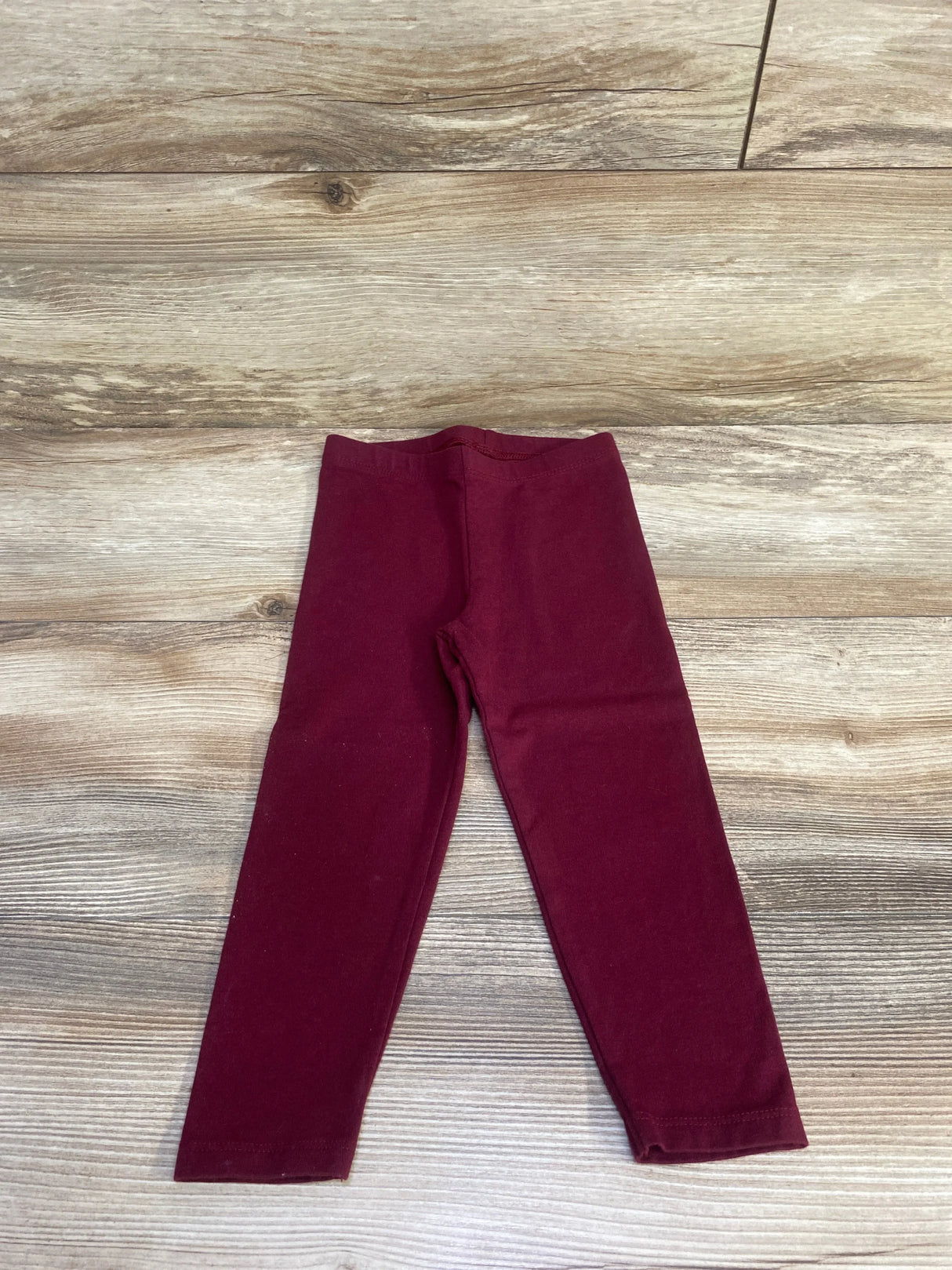 Cat & Jack Leggings Maroon sz 2T