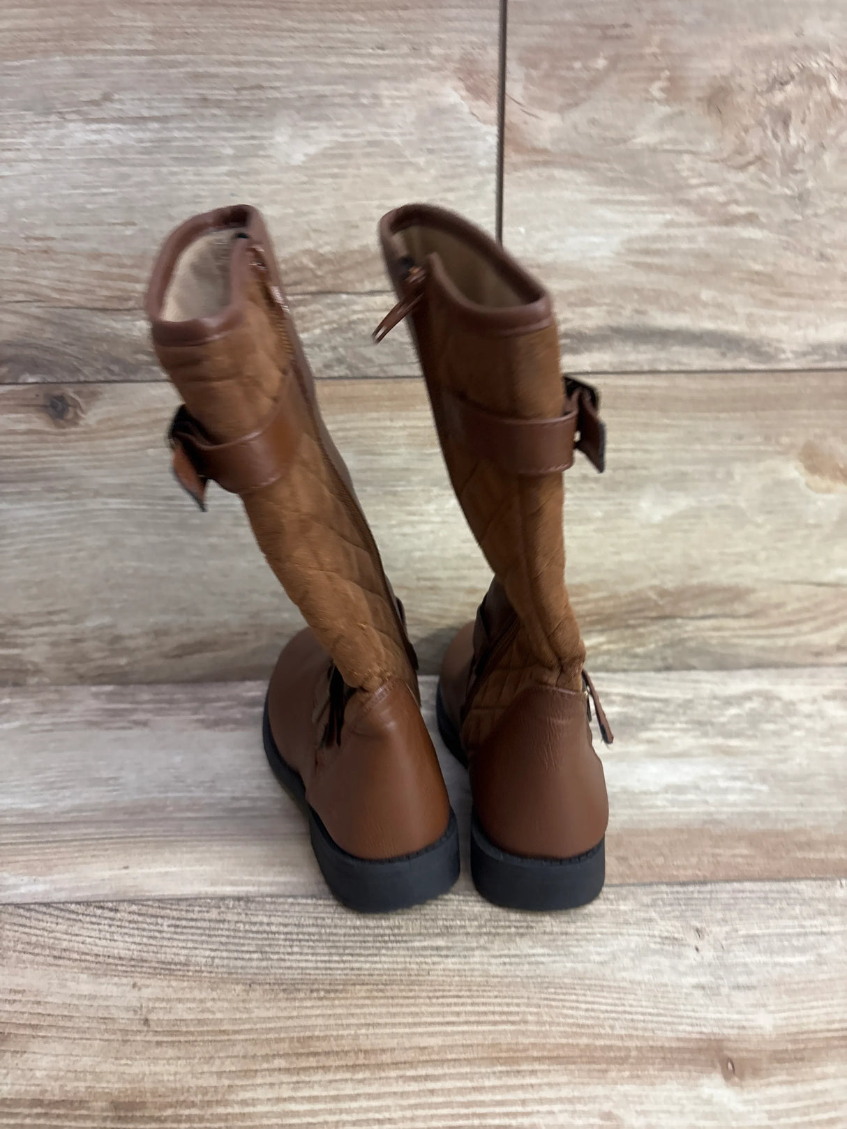 Rachel Shoes Tall Boots Brown sz 12c