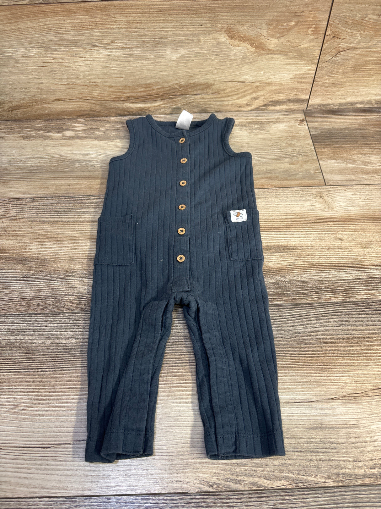 Carter's Ribbed Jumpsuit Grey sz 6m