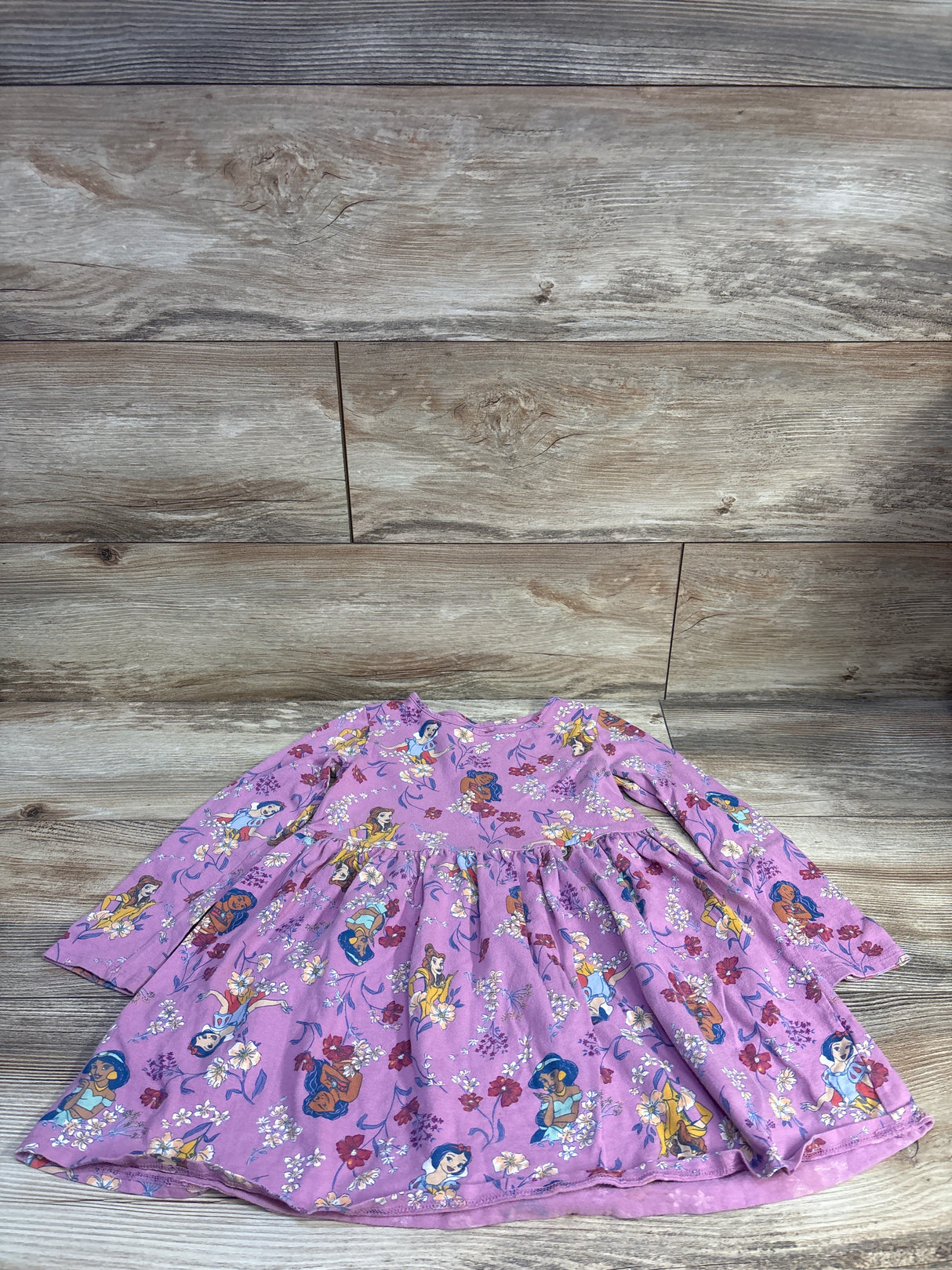 Jumping Beans x Disney Princess Long Sleeve Dress Mauve sz 5T
