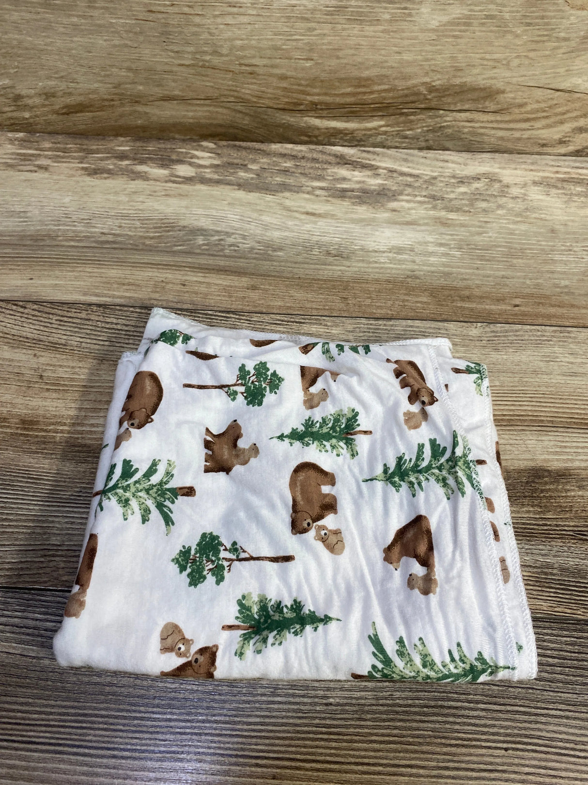 Baby Essentials Viscose Swaddle Blanket White 30x40''