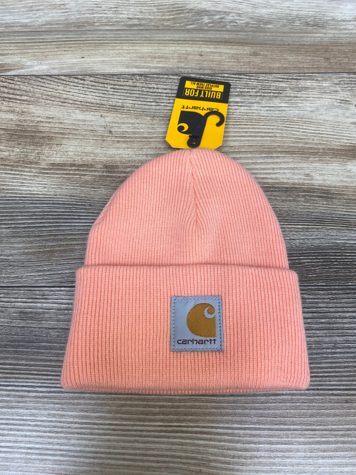 NEW Carhartt Knit Beanie Watch Hat in Amber Pink One Size
