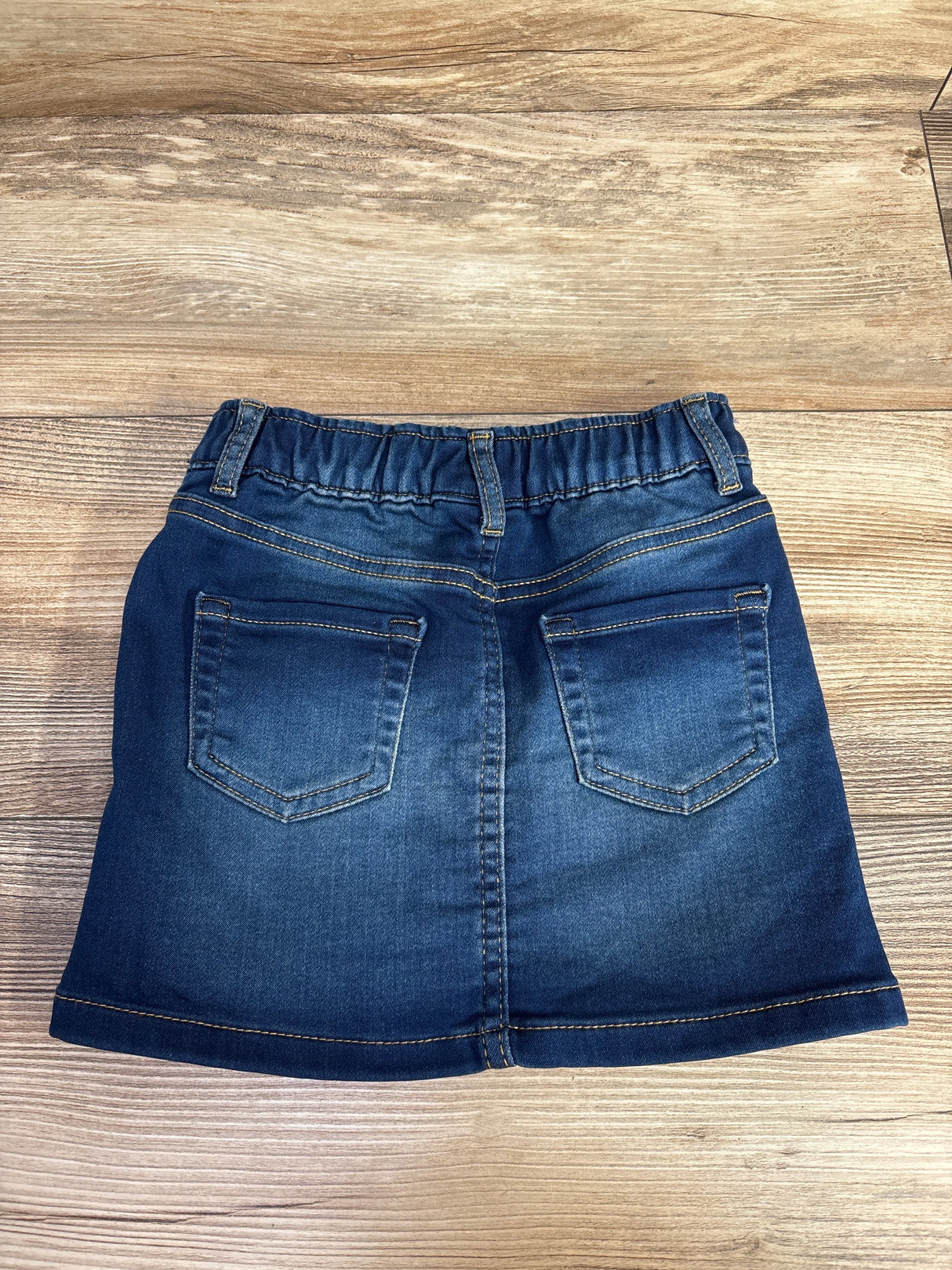 NEW Cat & Jack Knit Denim Skirt Navy sz 3T