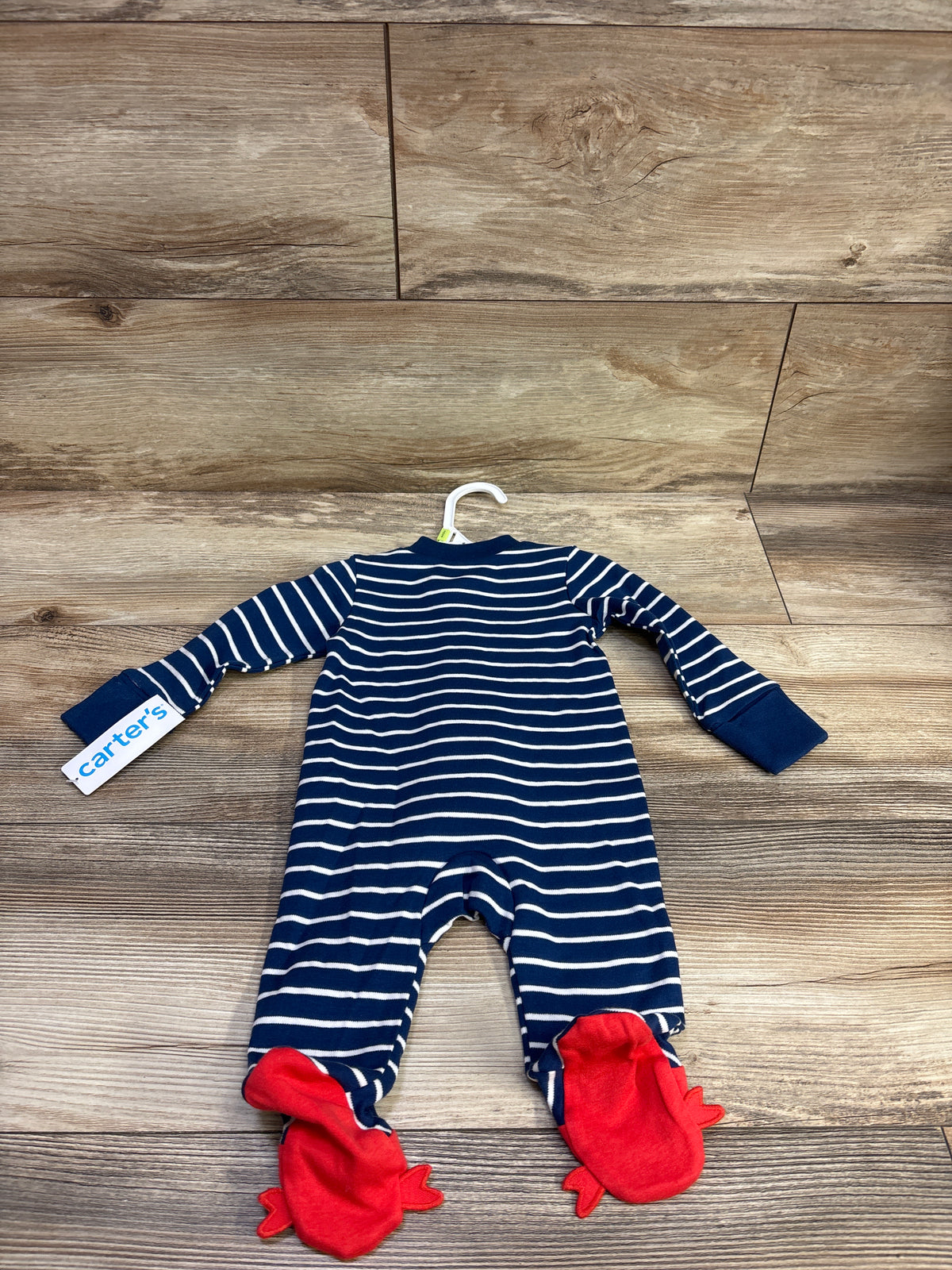 NEW Carter's Striped Sleeper Navy sz 3m