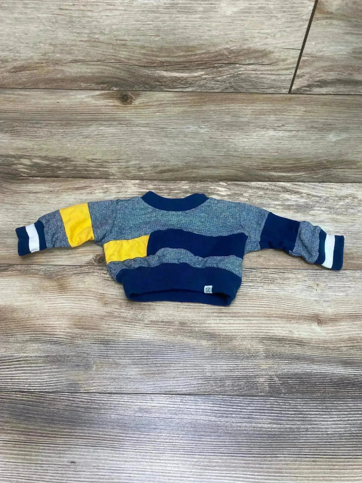 Sovereign Code Color block Sweatshirt Navy sz 0-3m - Me n Mommy To Be