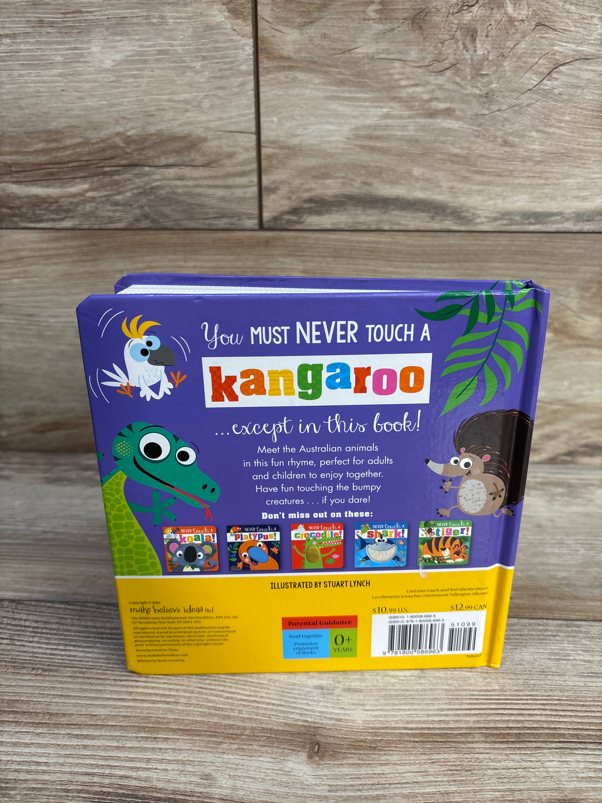 Never Touch a Kangaroo! Board Book