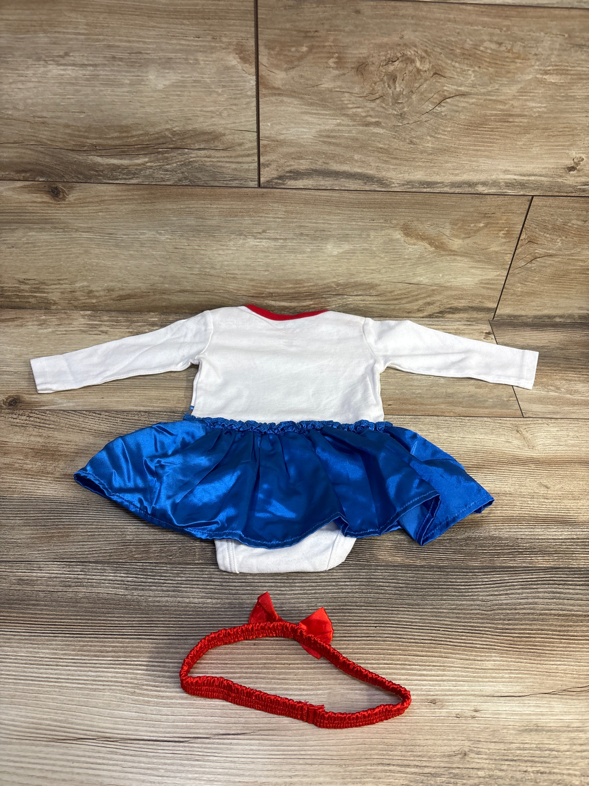 Disney Baby 2pc Toy Story Jessie Bodysuit Dress & Headband White sz 6-9m