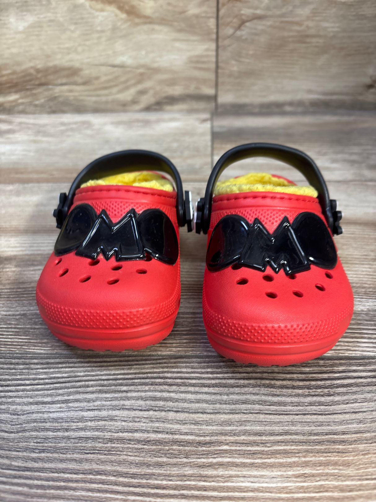Crocs x Disney Mickey Mouse Lined Clogs Red sz 5c