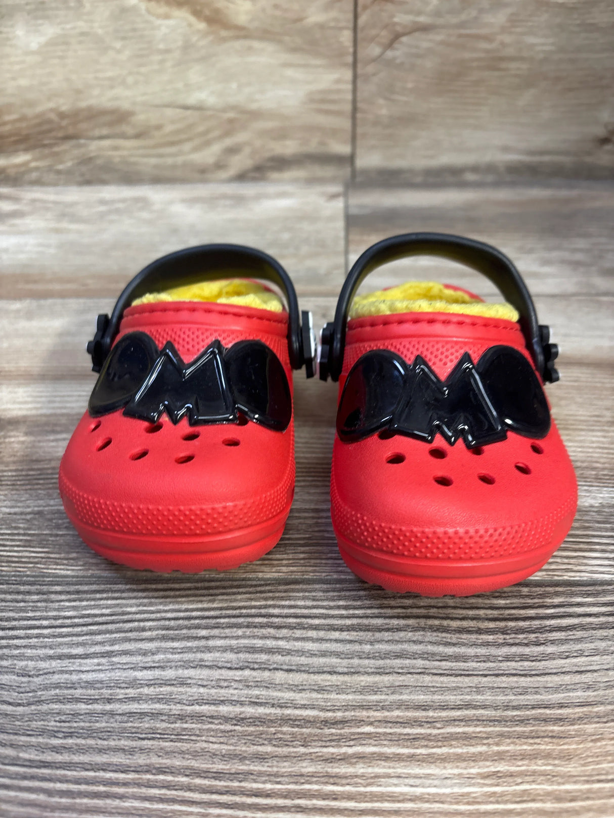 Crocs x Disney Mickey Mouse Lined Clogs Red sz 5c