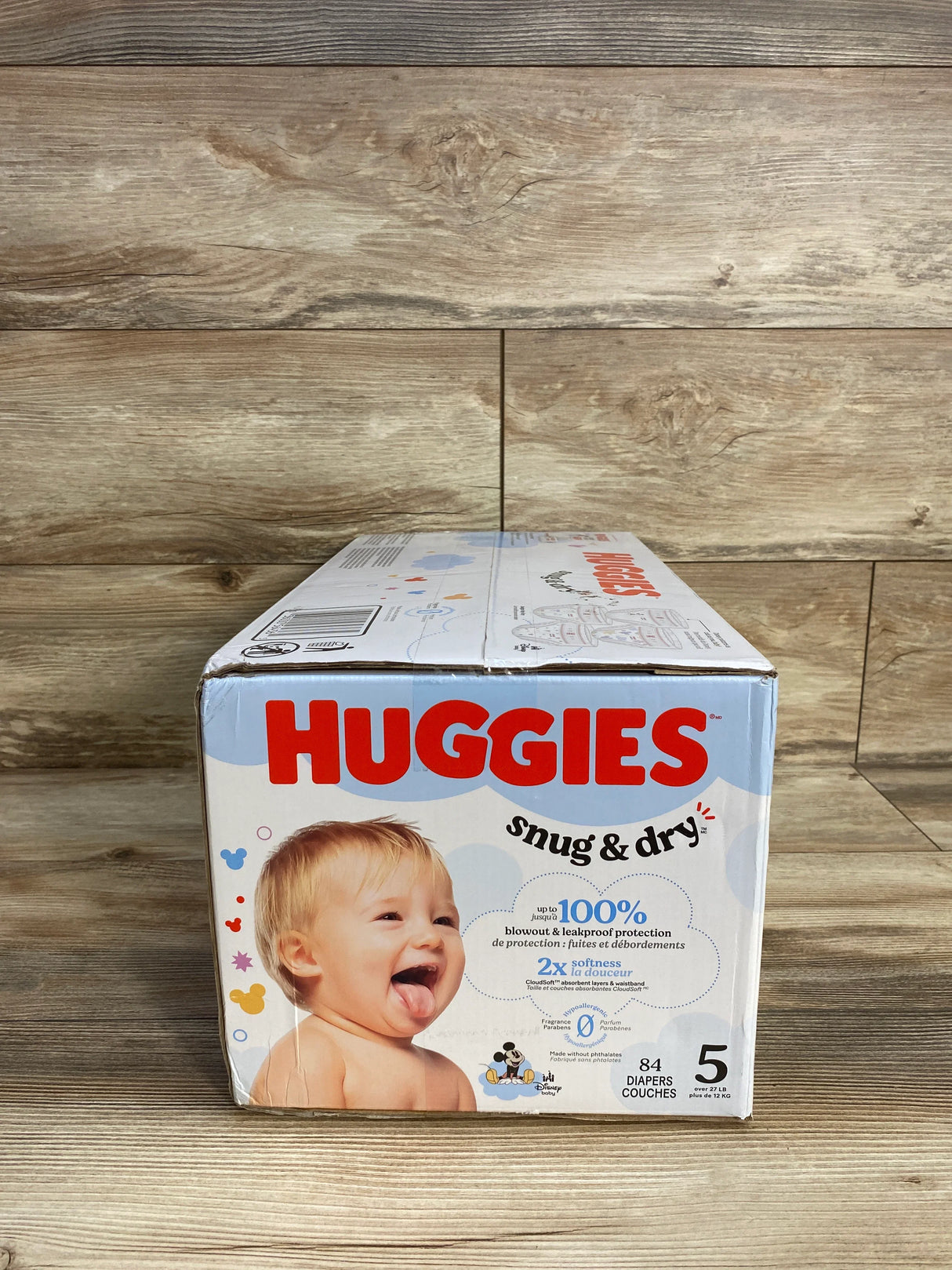 NEW Huggies Snug & Dry Diapers Size 5 84ct.
