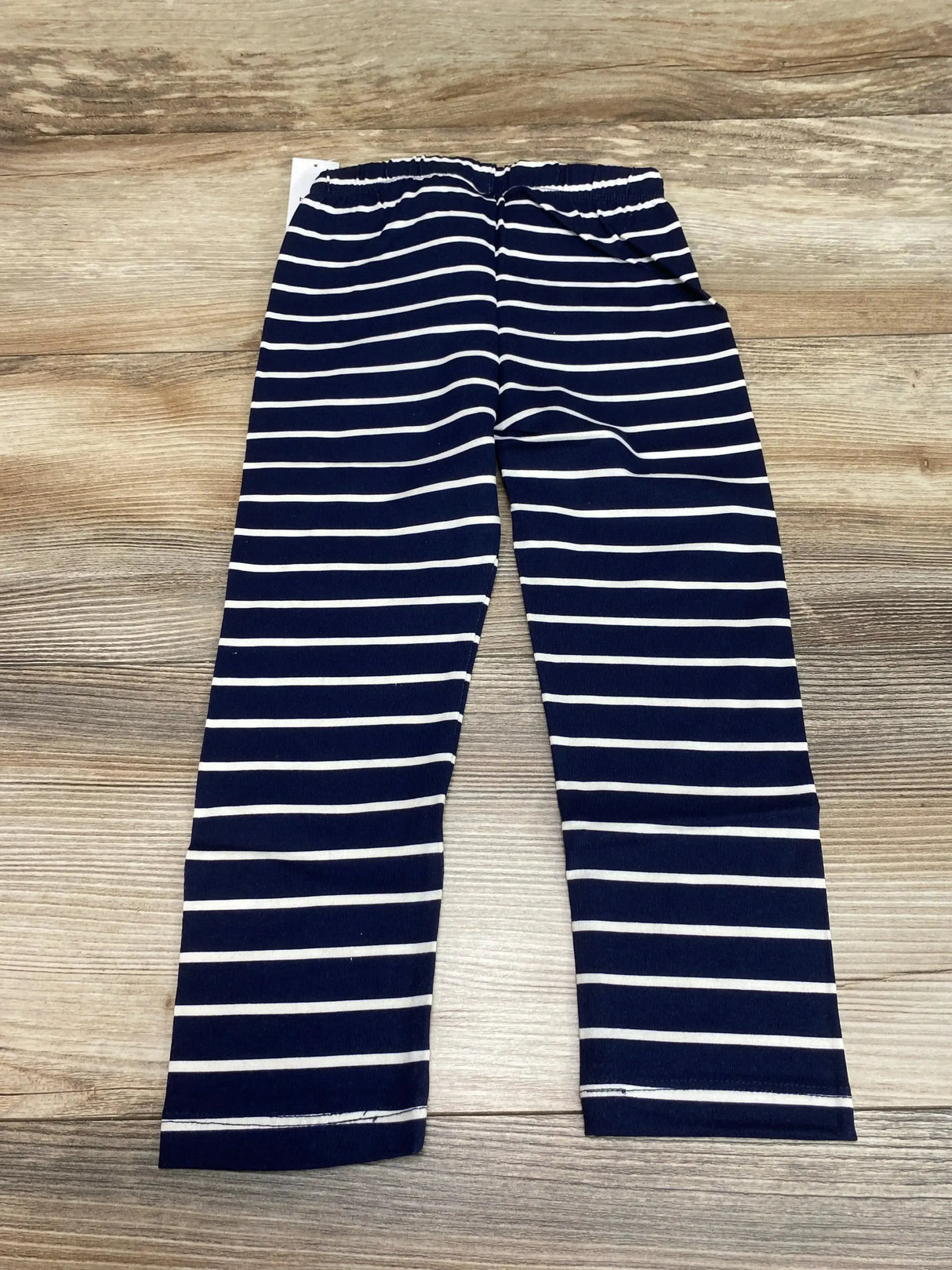 NEW Baby Gap Striped Navy Leggings sz 3T - Me n Mommy To Be