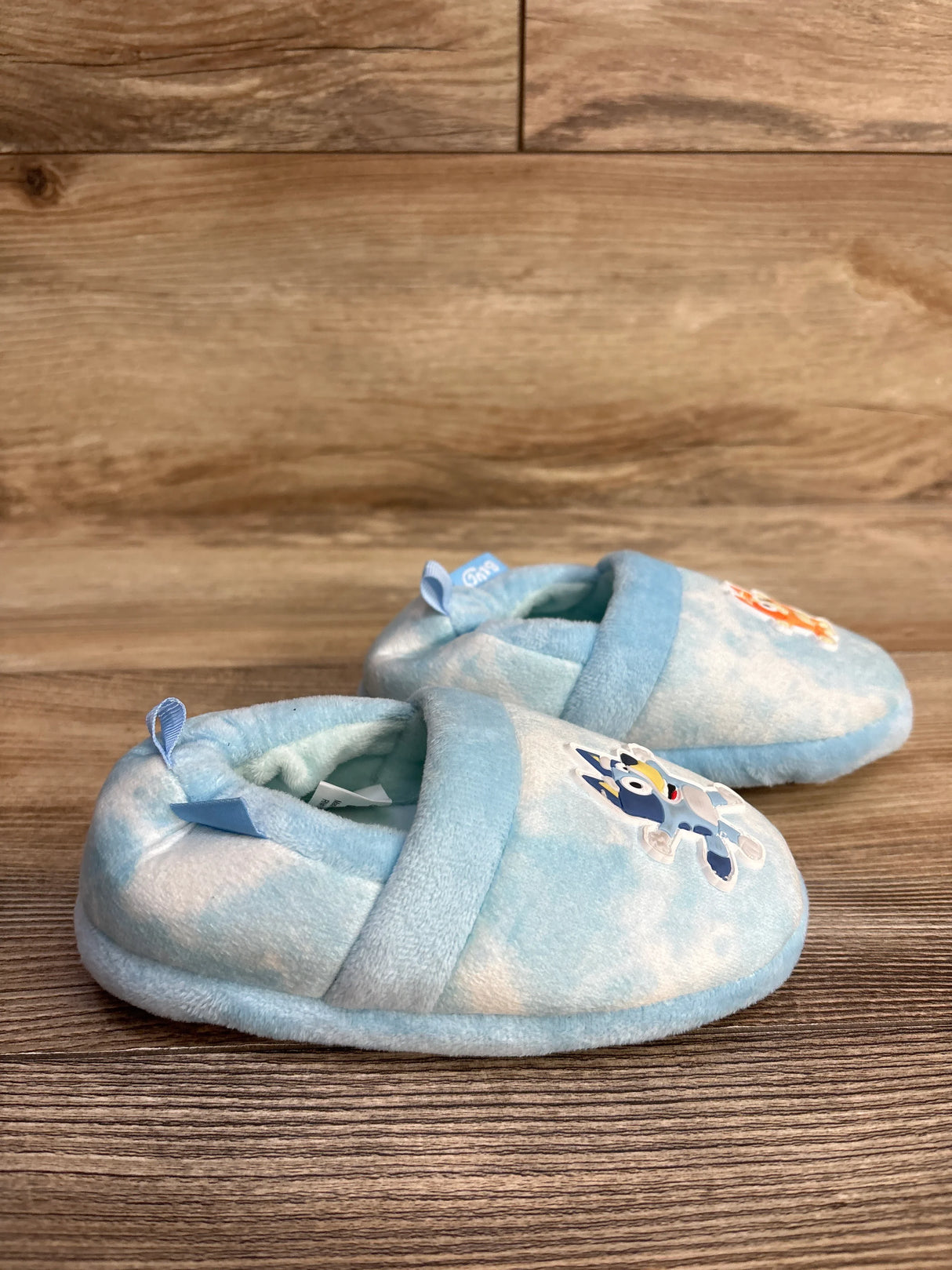 Ground Up Bluey Slippers Blue sz 9-10c